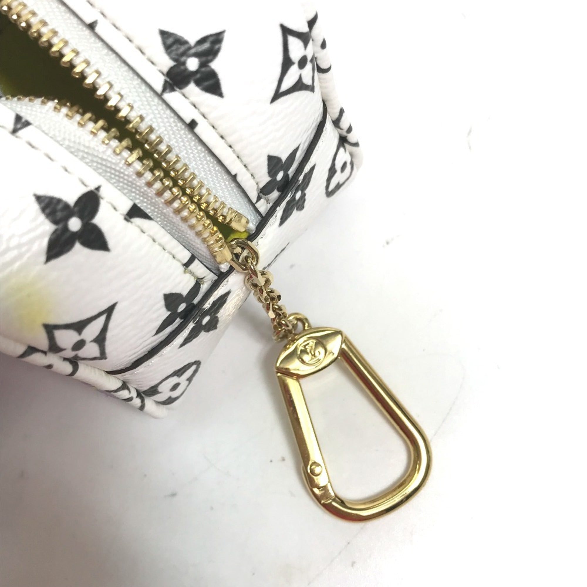 Louis Vuitton Monogram Monogram Pink Yellow Monogram Pouch (Pre-Owned)