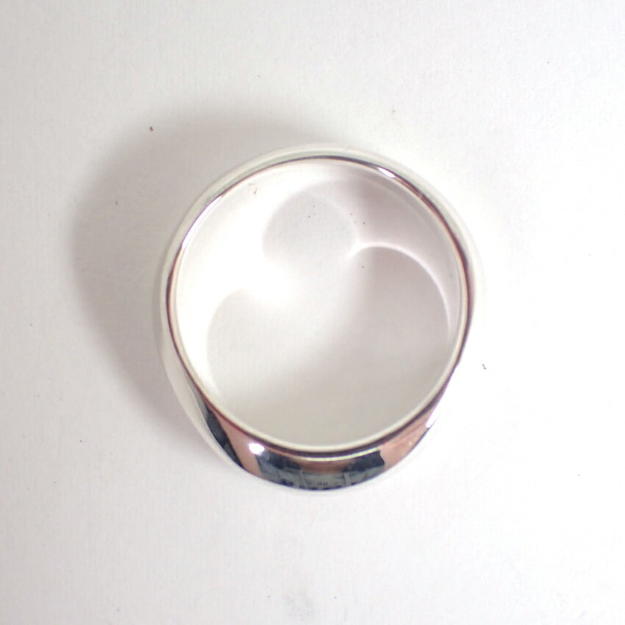 Tiffany Sterling Silver 925 Band Ring (Pre-Owned)