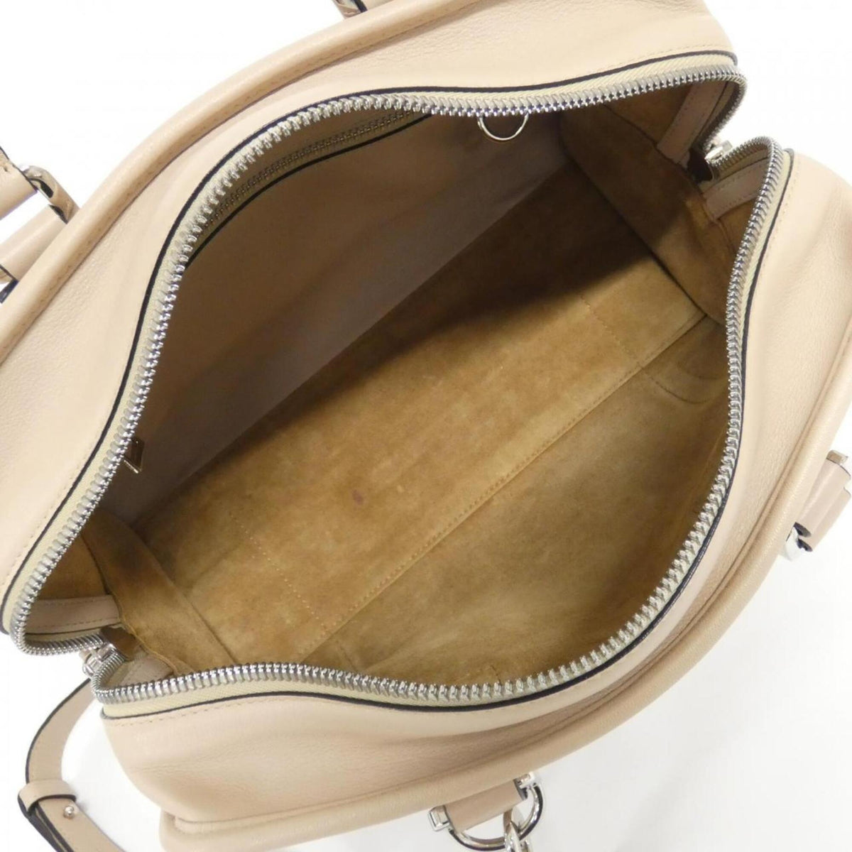 Loewe Beige Leather Handbag (Pre-Owned)