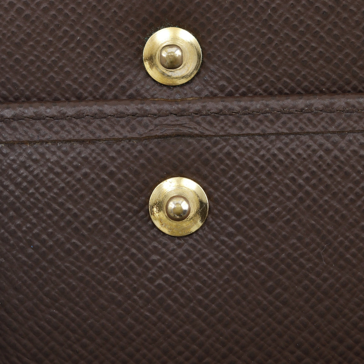 Louis Vuitton Damier Brown Damier Canvas Long Wallet (Bi-Fold) (Pre-Owned)