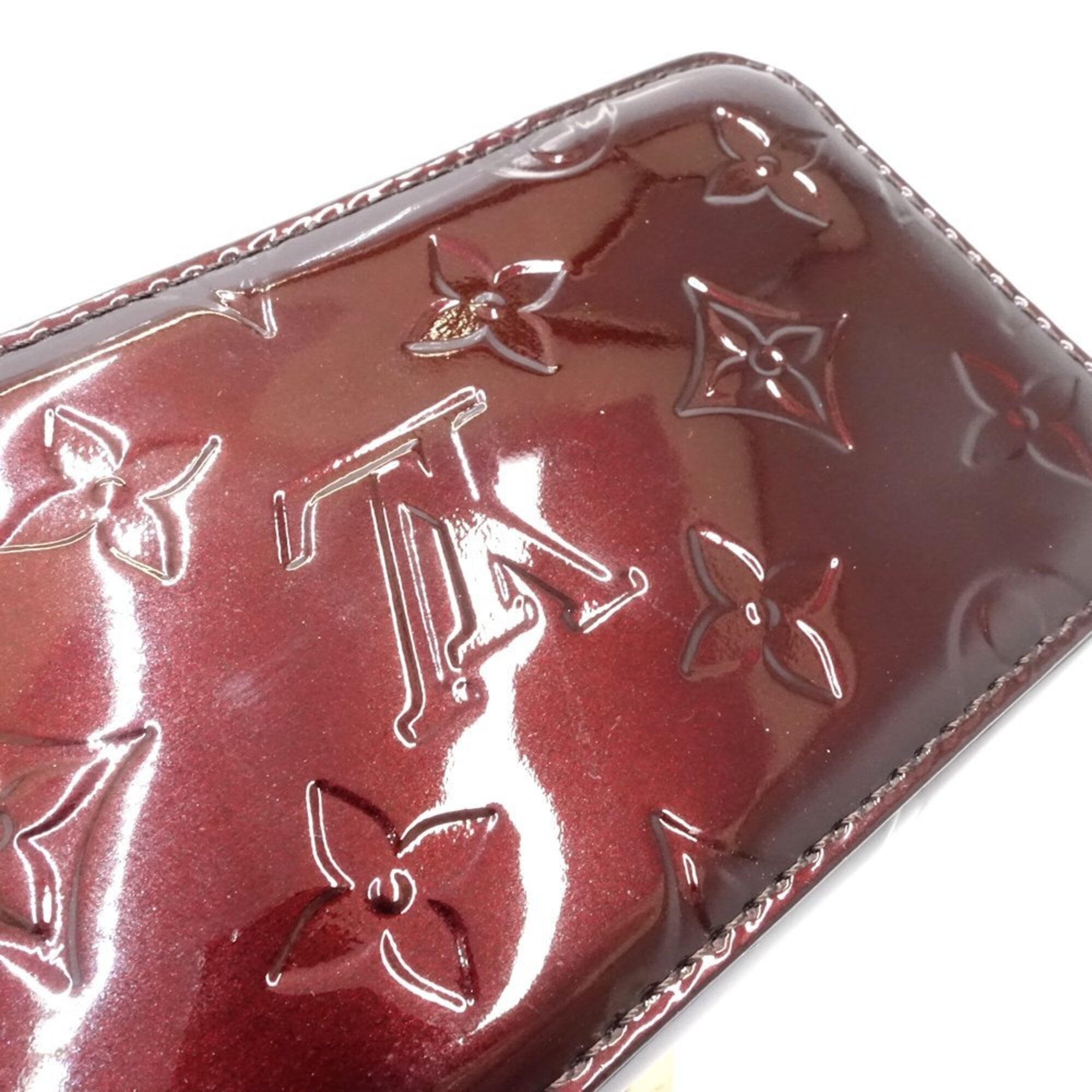 Louis Vuitton Amarante Monogram Vernis Pouch (Pre-Owned)