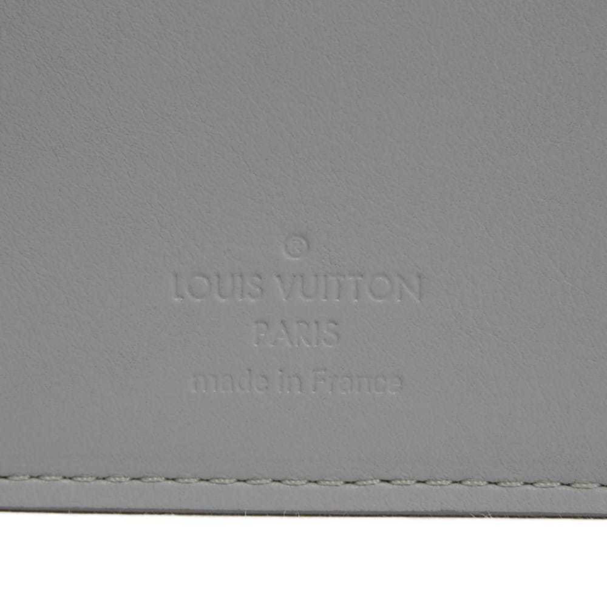 Louis Vuitton Damier Infini Gray Damier Infini Long Wallet (Bi-Fold) (Pre-Owned)