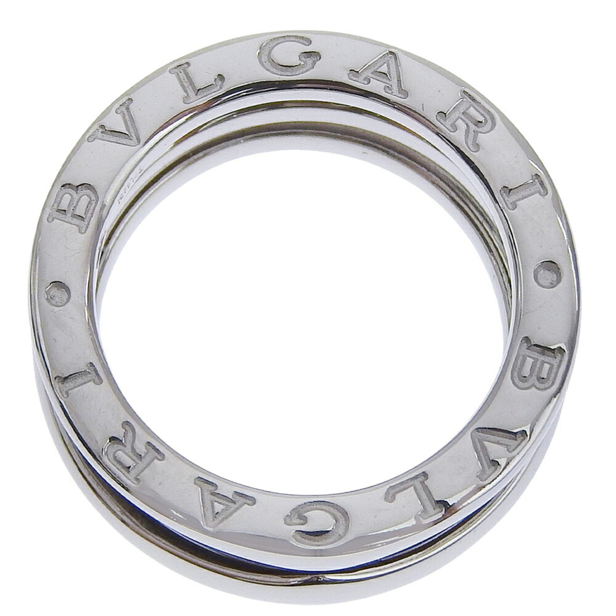 Bvlgari White Gold White Gold (18K) Band Ring (Pre-Owned)