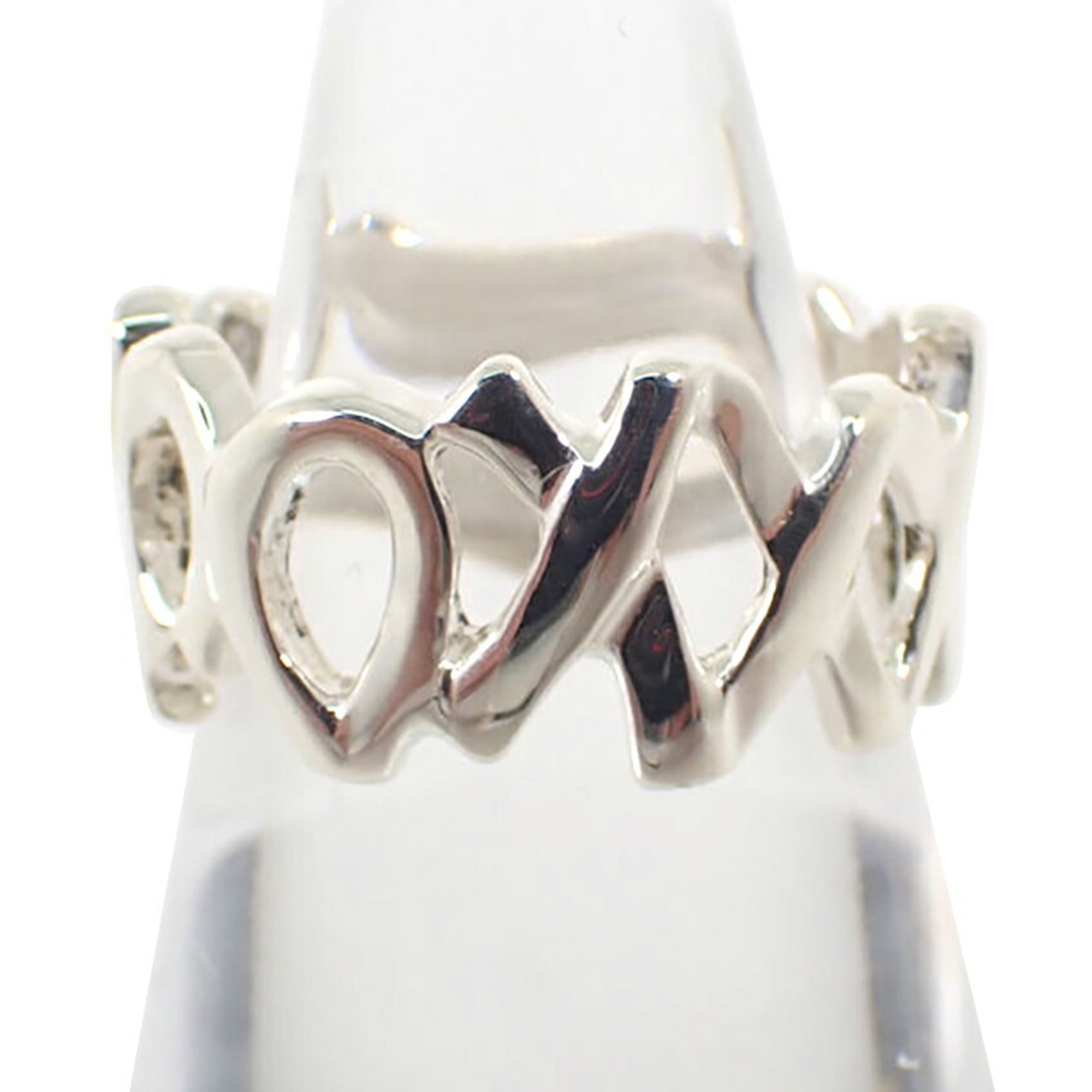 Tiffany Sterling Silver 925 Band Ring (Pre-Owned)