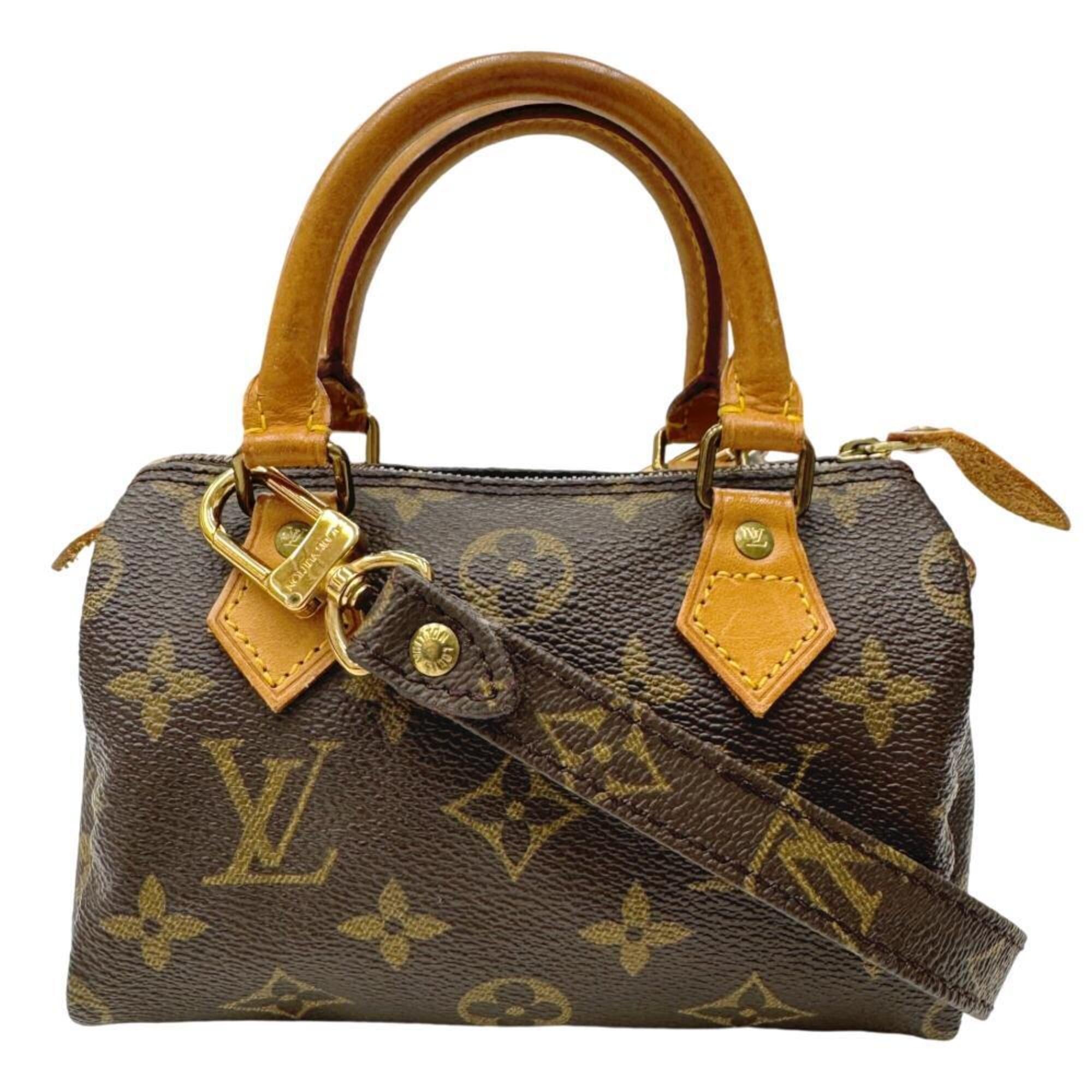Louis Vuitton Brown Monogram Handbag (Pre-Owned)