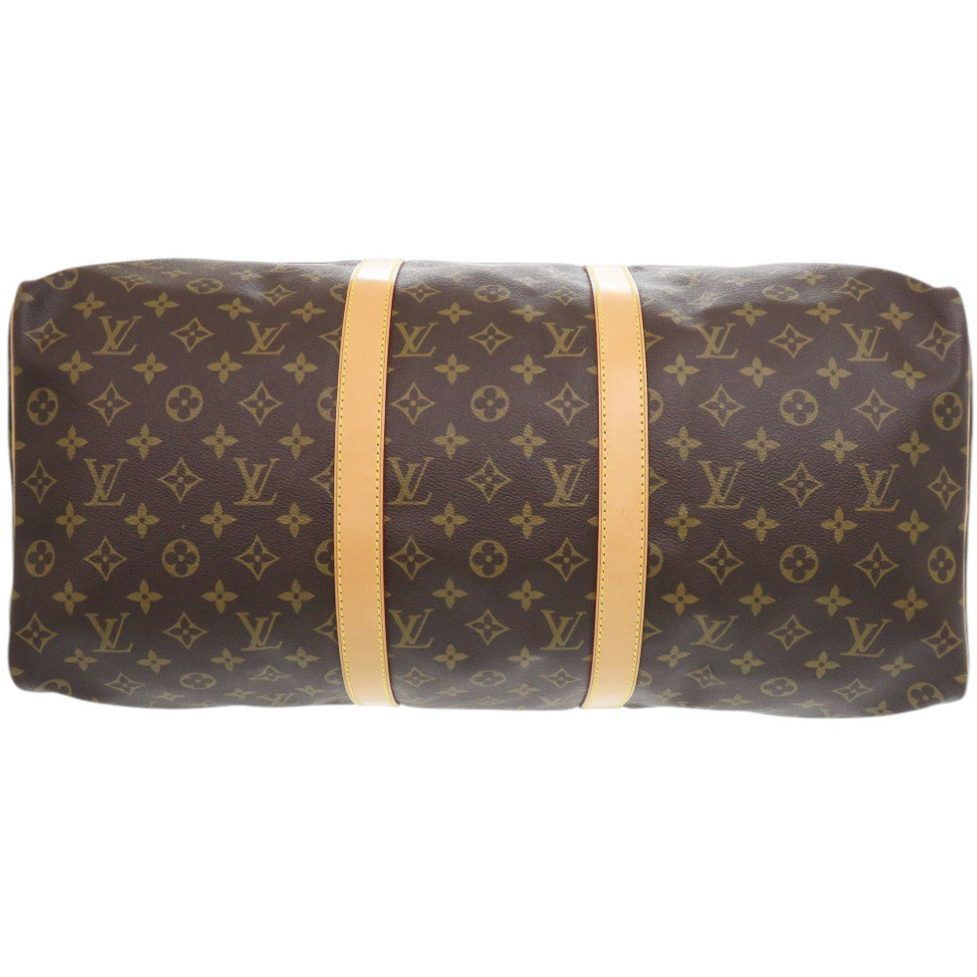 Louis Vuitton Monogram Brown Monogram Canvas Boston Bag (Pre-Owned)