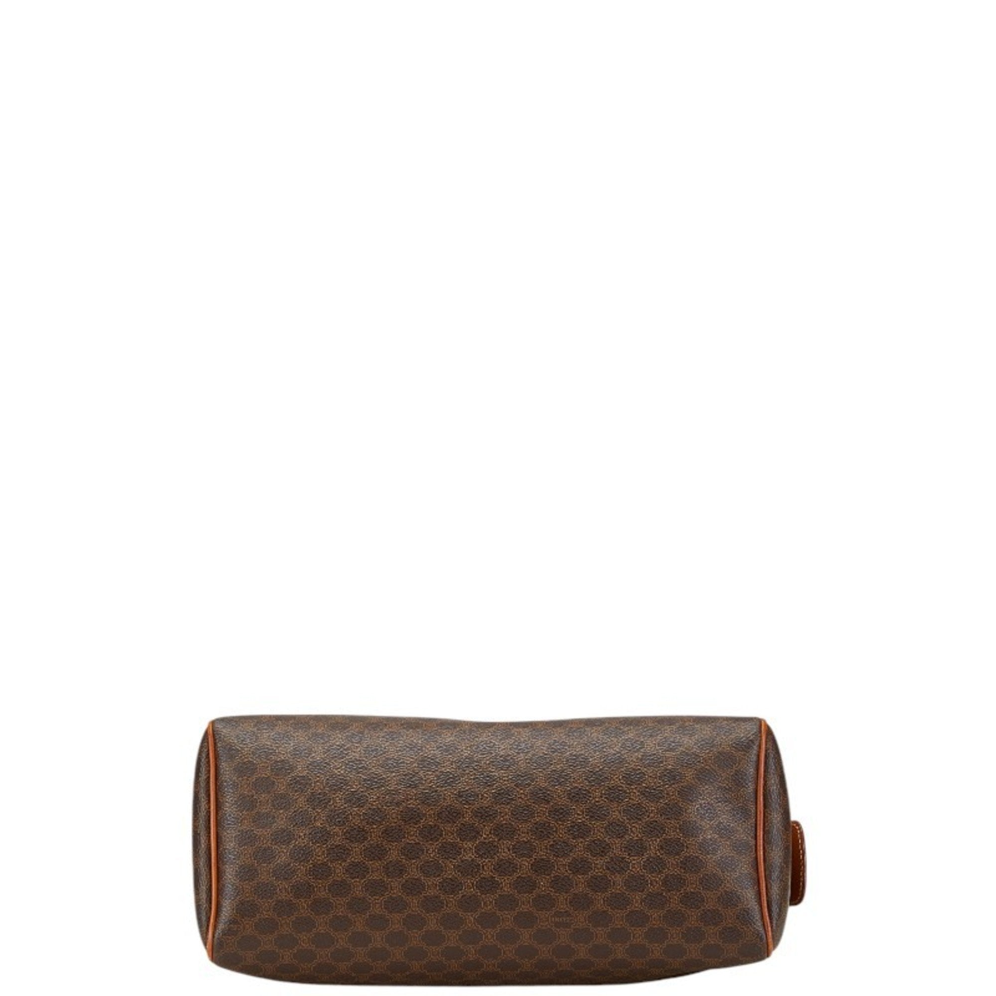 Celine Brown Pvc Leather Handbag (Pre-Owned)
