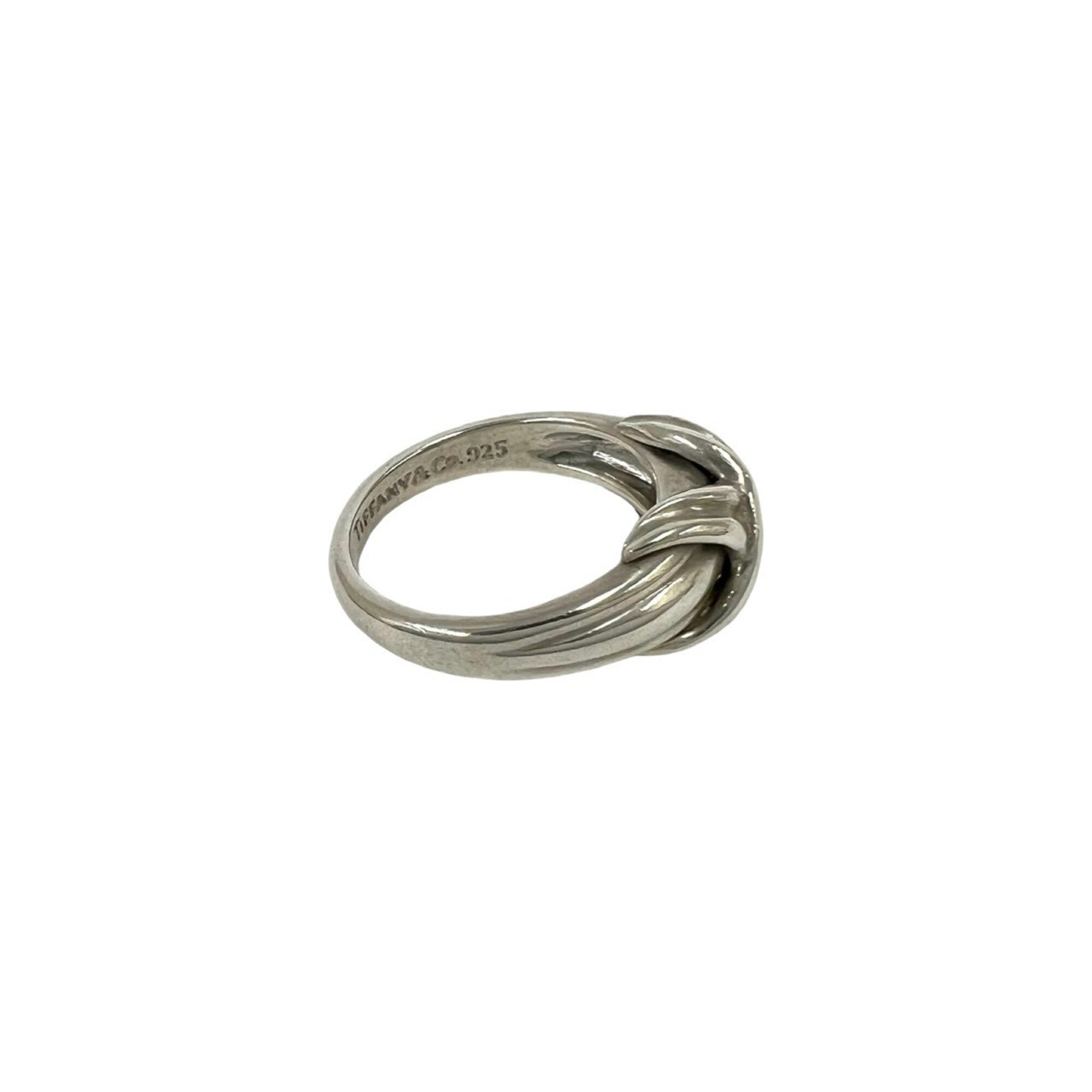Tiffany Silver Silver 925 Band Ring (Pre-Owned)