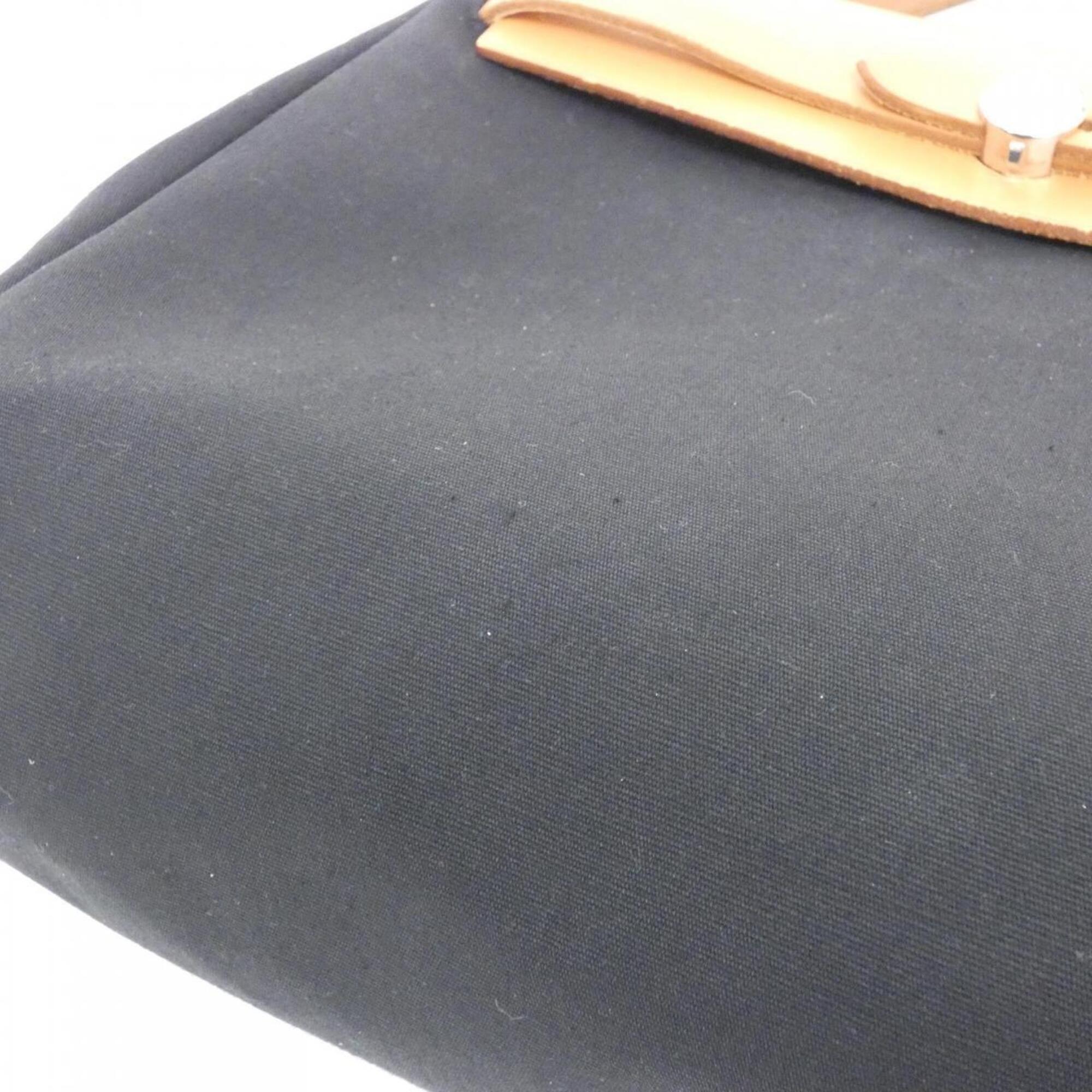 Hermes Natural Toile H Handbag (Pre-Owned)