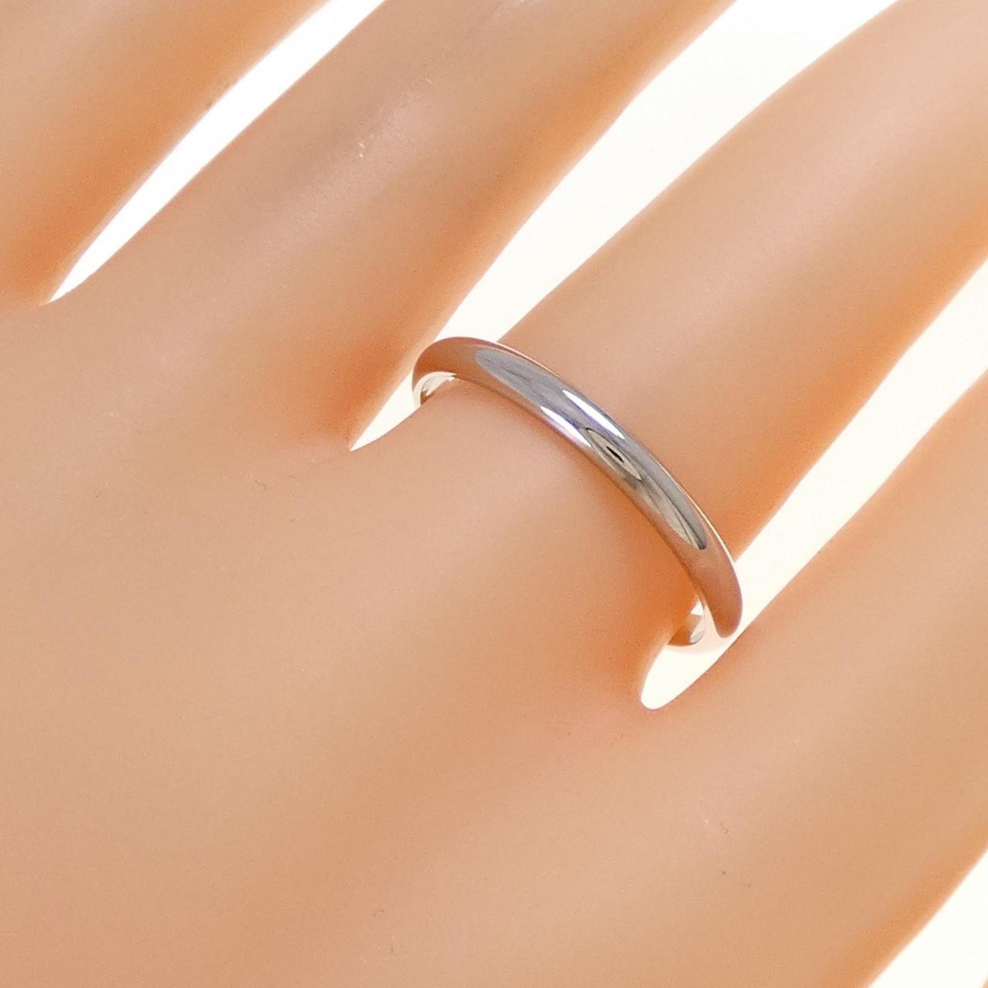 Cartier Platinum 950 Band Ring (Pre-Owned)