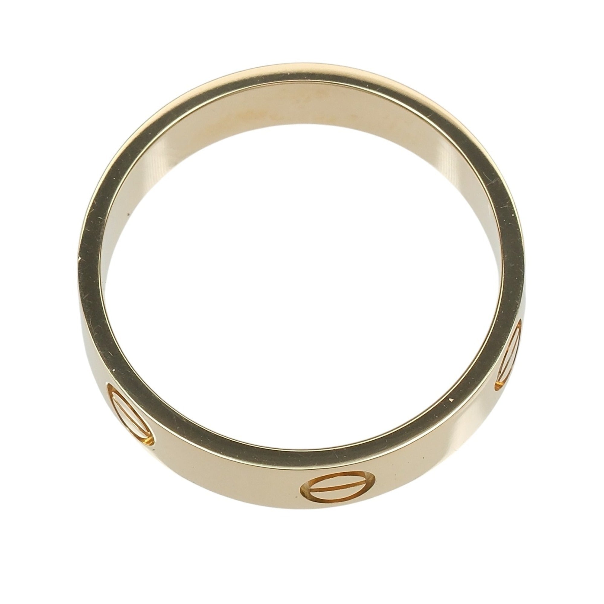 Cartier Love Yellow Gold (18K) Band Ring (Pre-Owned)