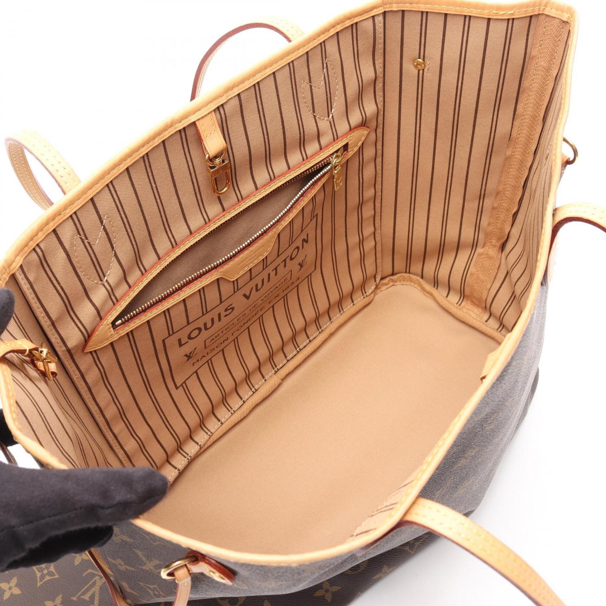 Louis Vuitton Brown Coated Canvas Pvc Monogram Leather Handbag Tote Bag (Pre-Owned)