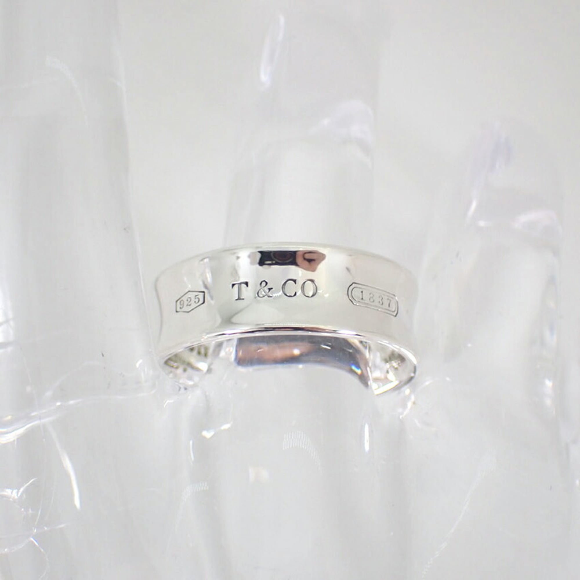 Tiffany Sterling Silver 925 Band Ring (Pre-Owned)