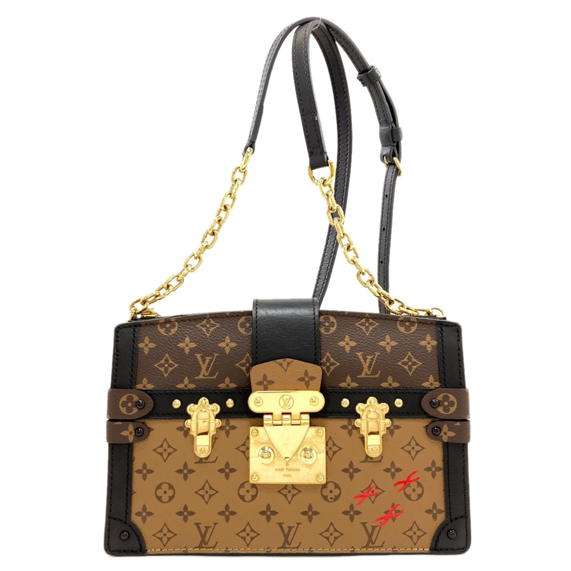 Louis Vuitton Monogram Reverse Brown Monogram Reverse Shoulder Bag (Pre-Owned)