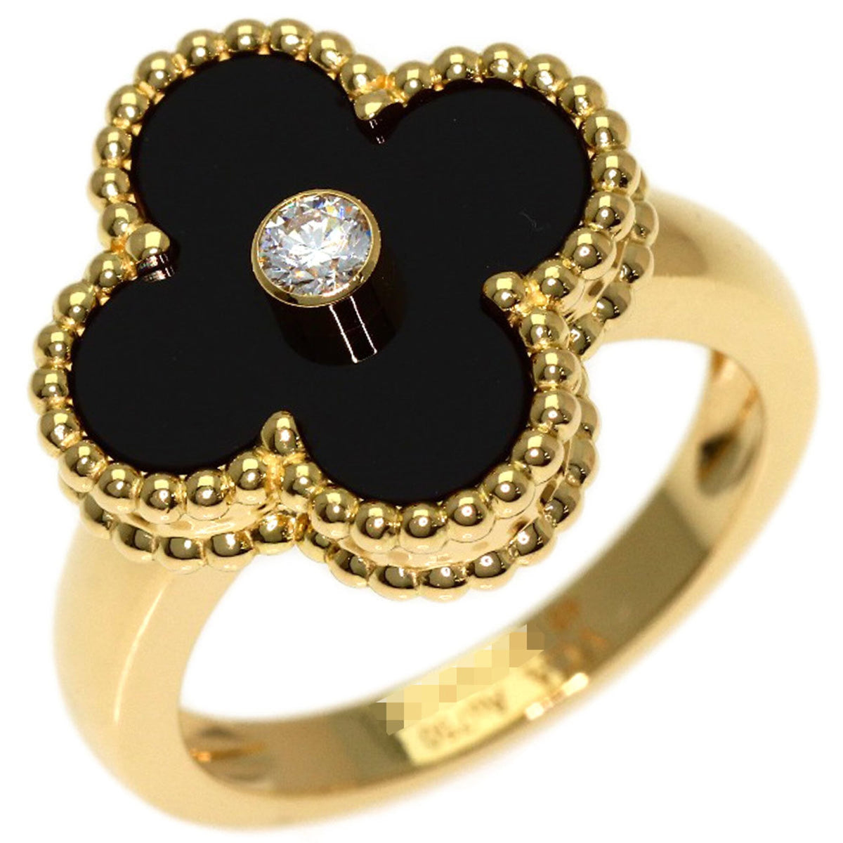 Van Cleef & Arpels Yellow Gold (18K) Band Ring (Pre-Owned)