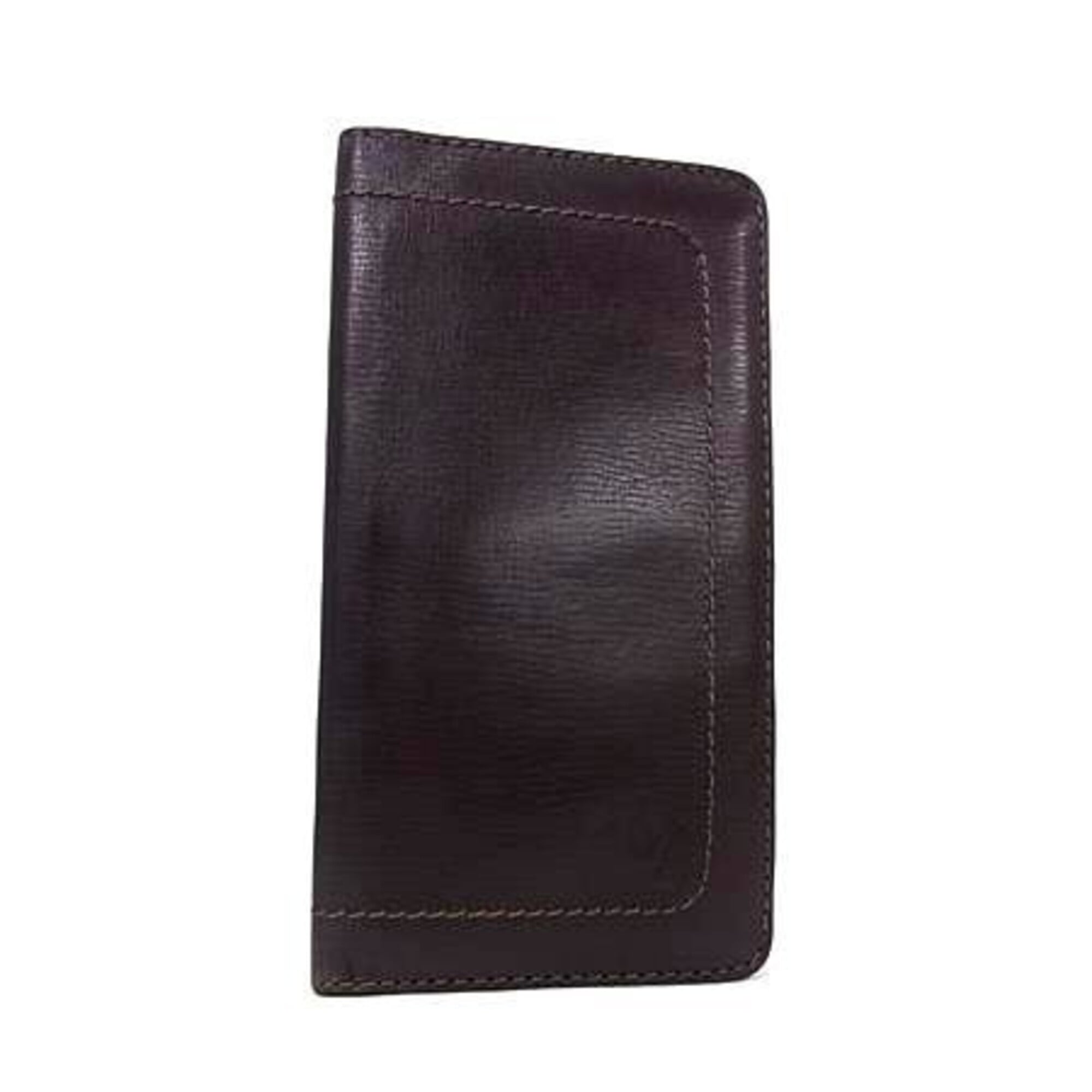 Louis Vuitton Coffee Dark Brown Utah Leather Long Wallet (Bi-Fold) (Pre-Owned)