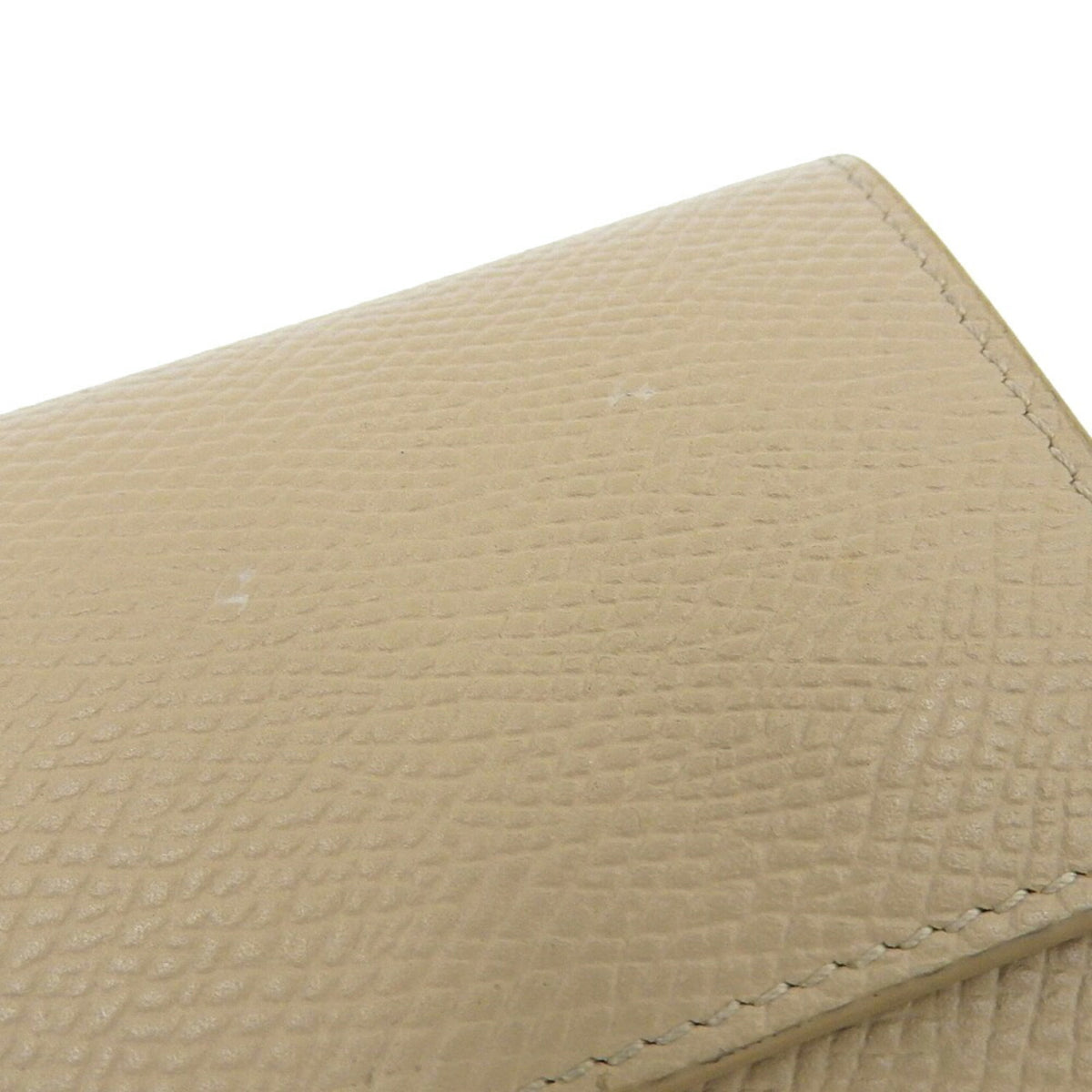 Celine Beige Leather Wallet (Tri-Fold) (Pre-Owned)
