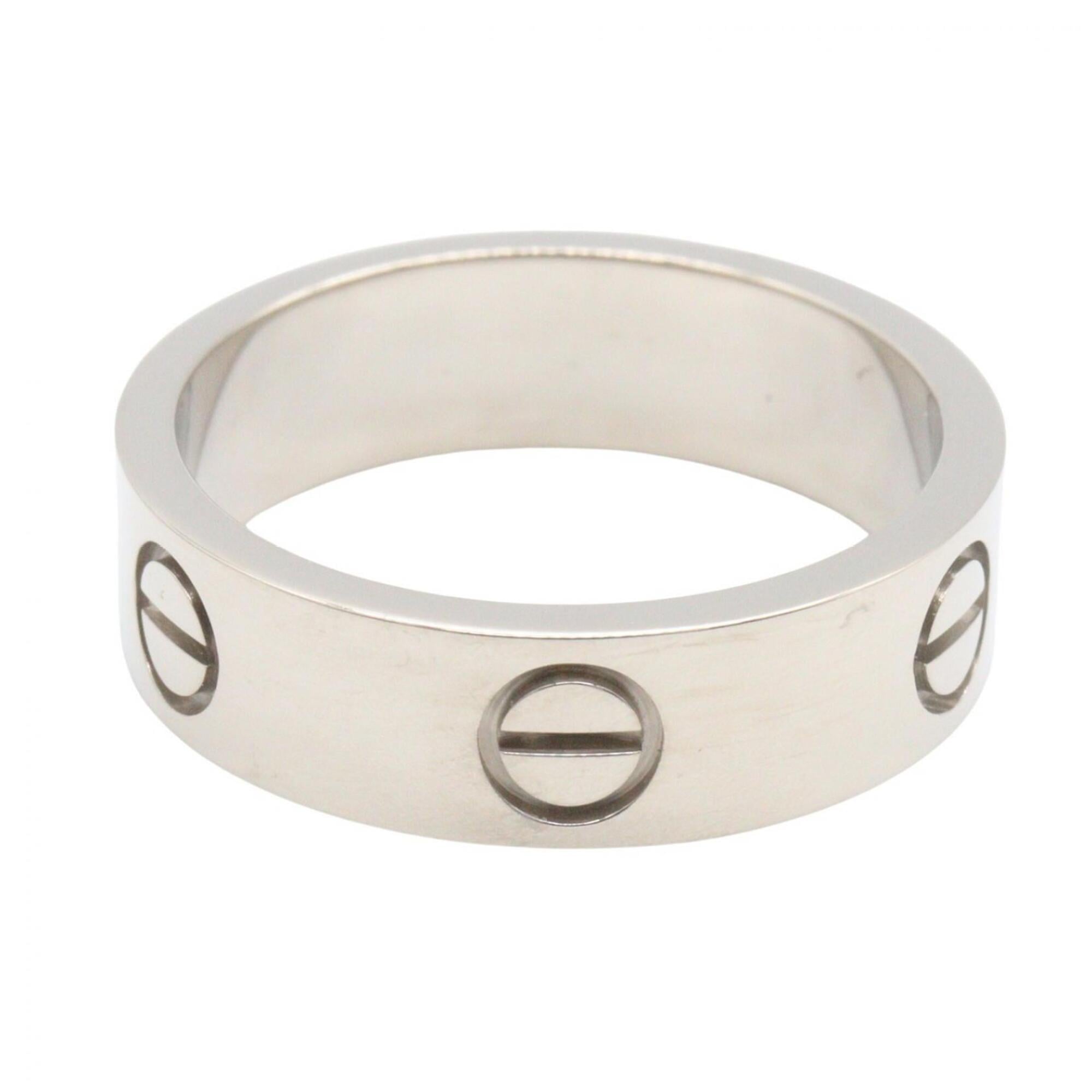 Cartier White Gold White Gold (18K) Band Ring (Pre-Owned)