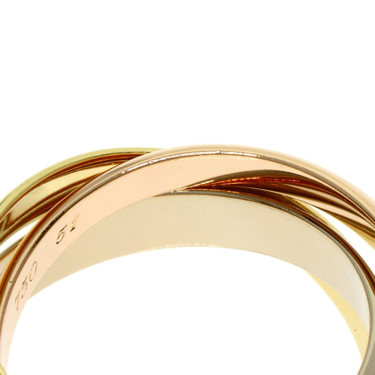 Cartier Yellow Gold (18K) Pink Gold (18K) White Gold (18K) Band Ring (Pre-Owned)