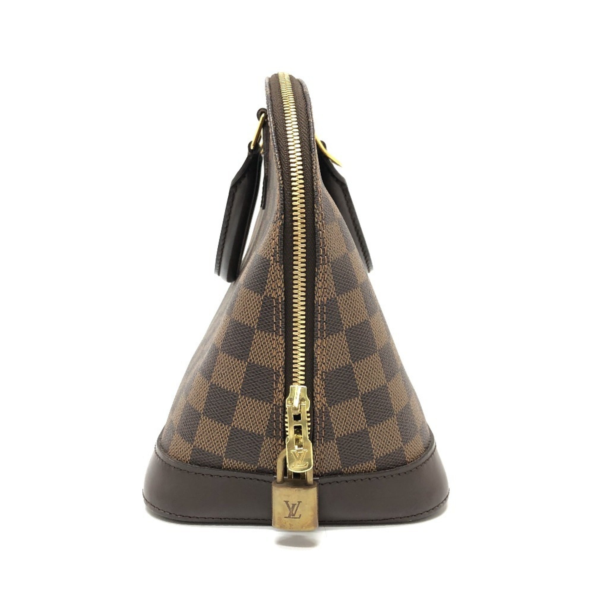 Louis Vuitton Brown Damier Canvas Handbag Tote Bag (Pre-Owned)