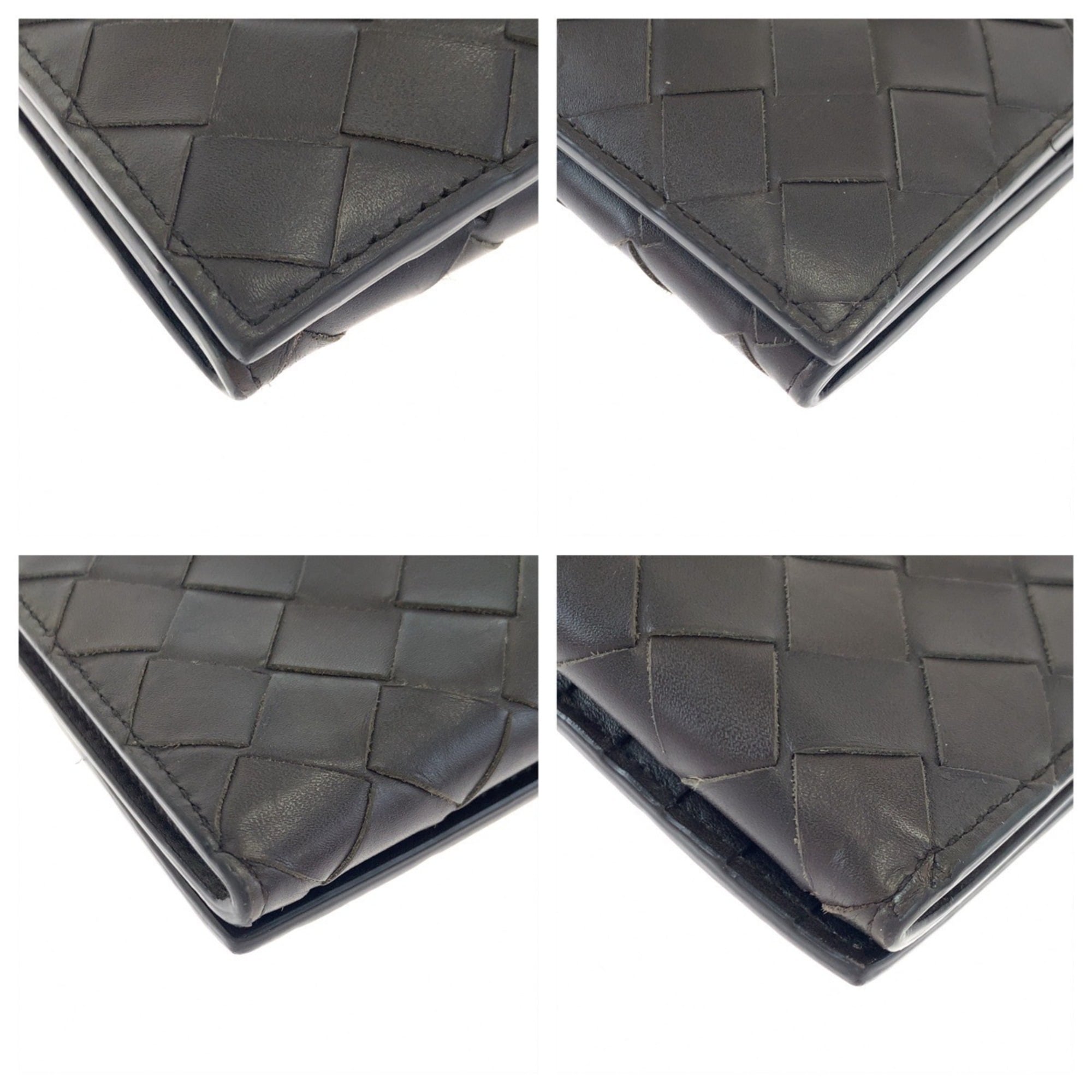 Bottega Veneta Brown Leather Long Wallet (Bi-Fold) (Pre-Owned)