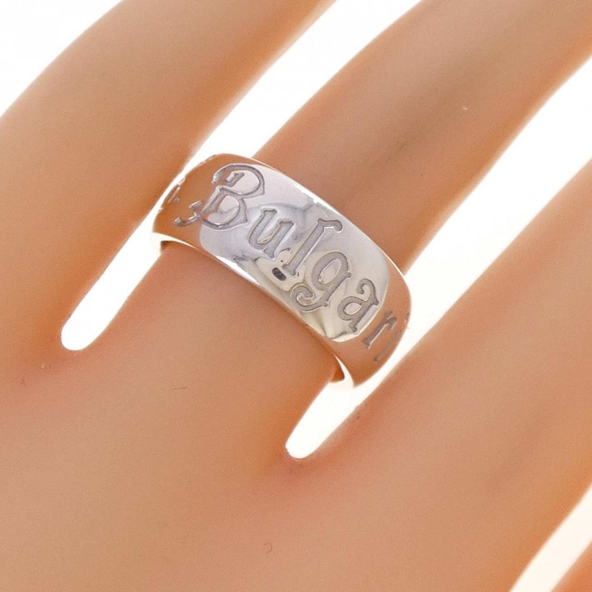 Bvlgari Silver 925 Band Ring (Pre-Owned)