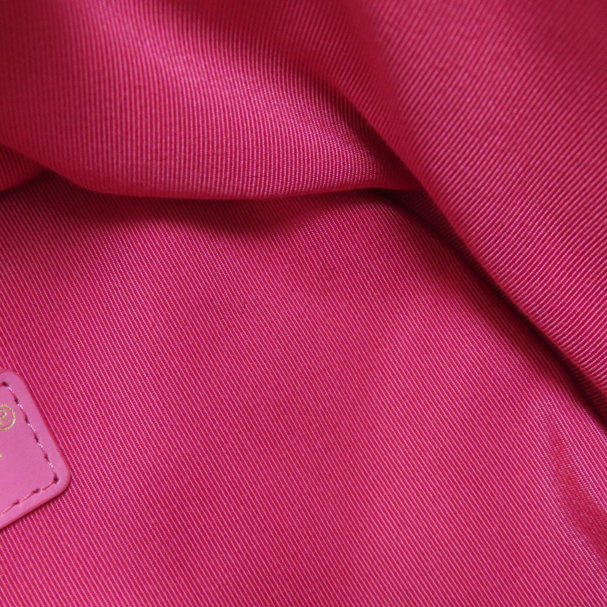 Chanel Pink Leather Backpack (Pre-Owned)