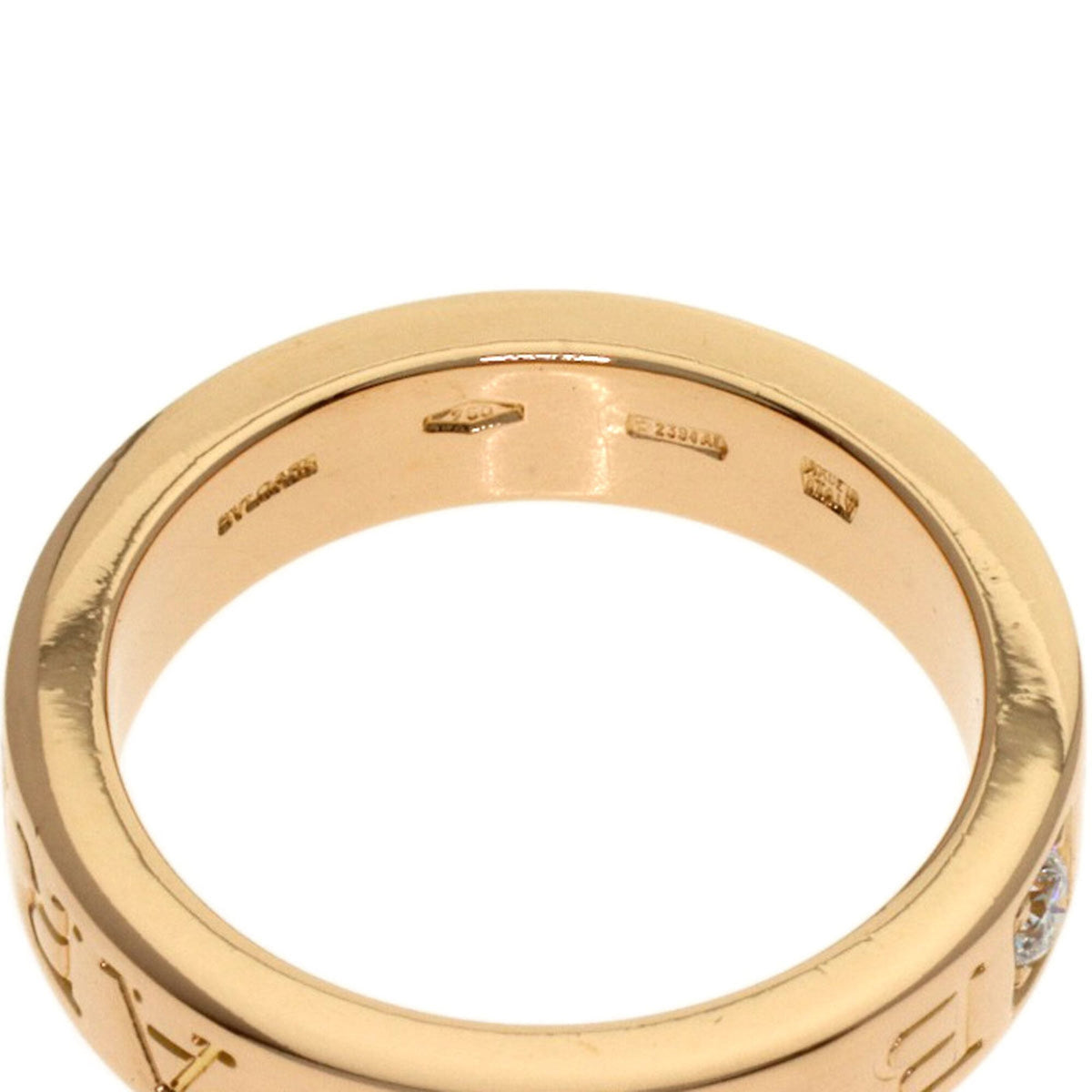 Bvlgari Pink Gold (18K) Band Ring (Pre-Owned)