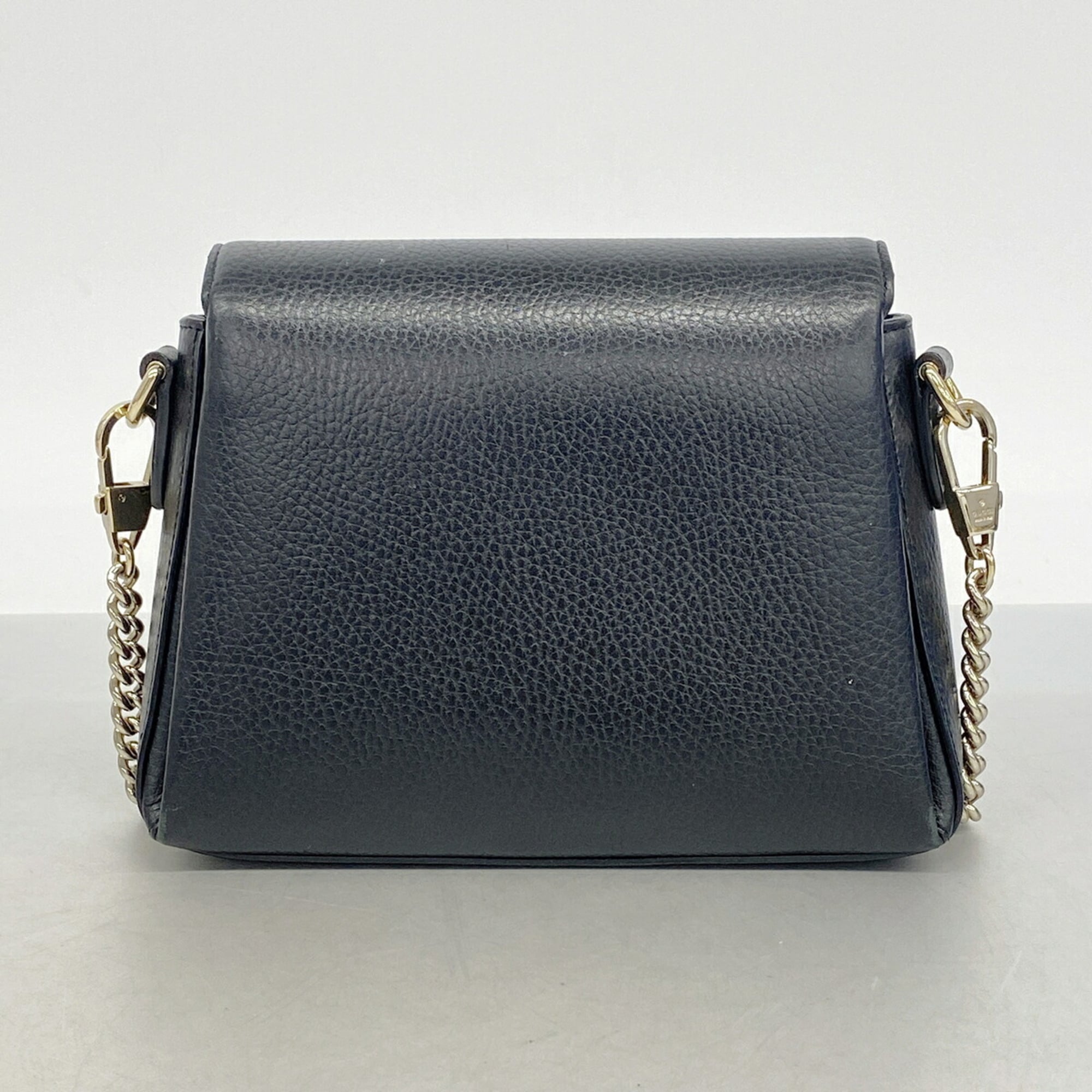 Gucci Black Leather Shoulder Bag (Pre-Owned)