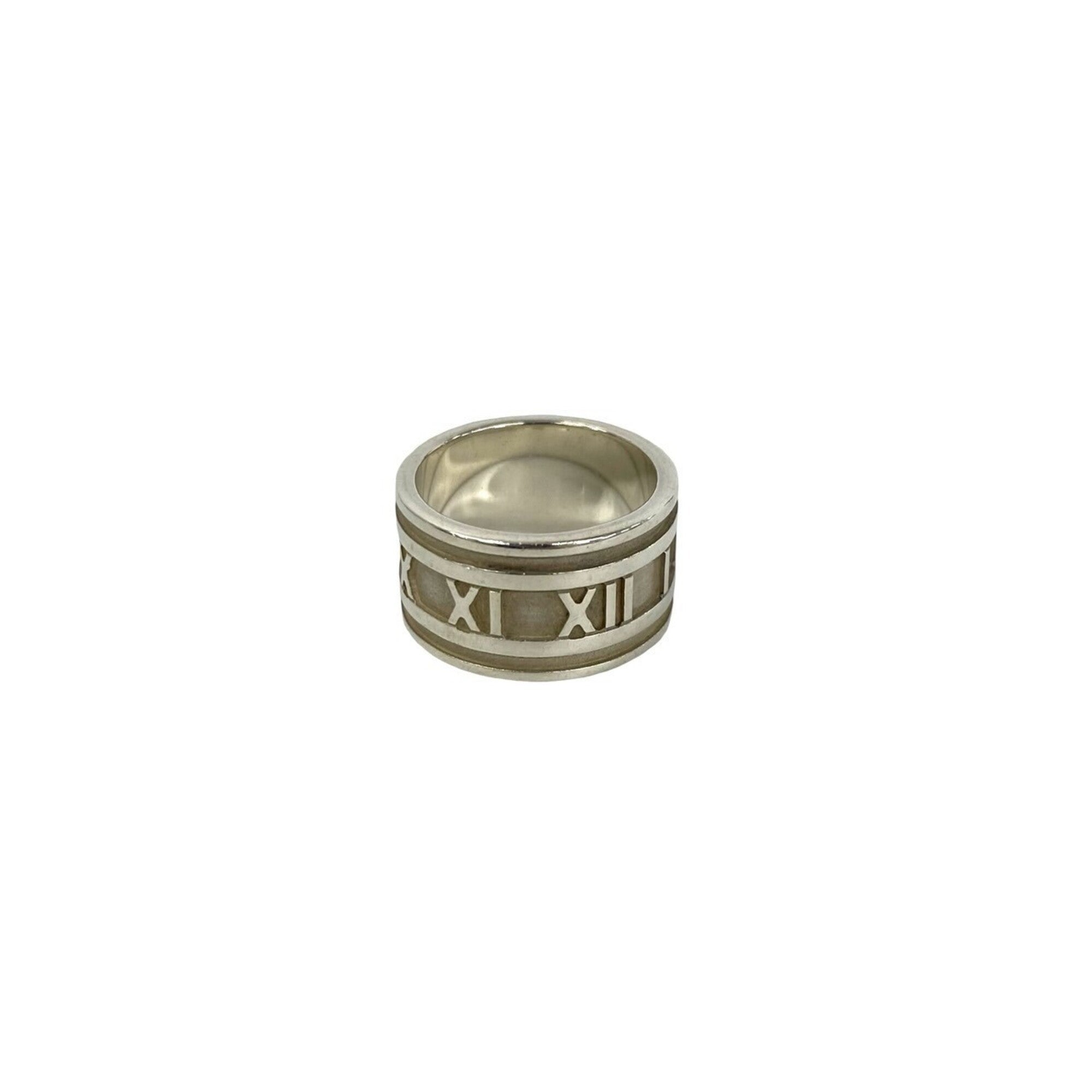 Tiffany Silver Silver 925 Band Ring (Pre-Owned)