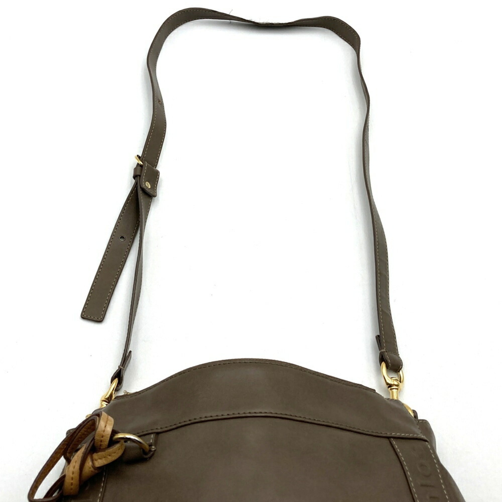 Chloé Brown Leather Shoulder Bag (Pre-Owned)