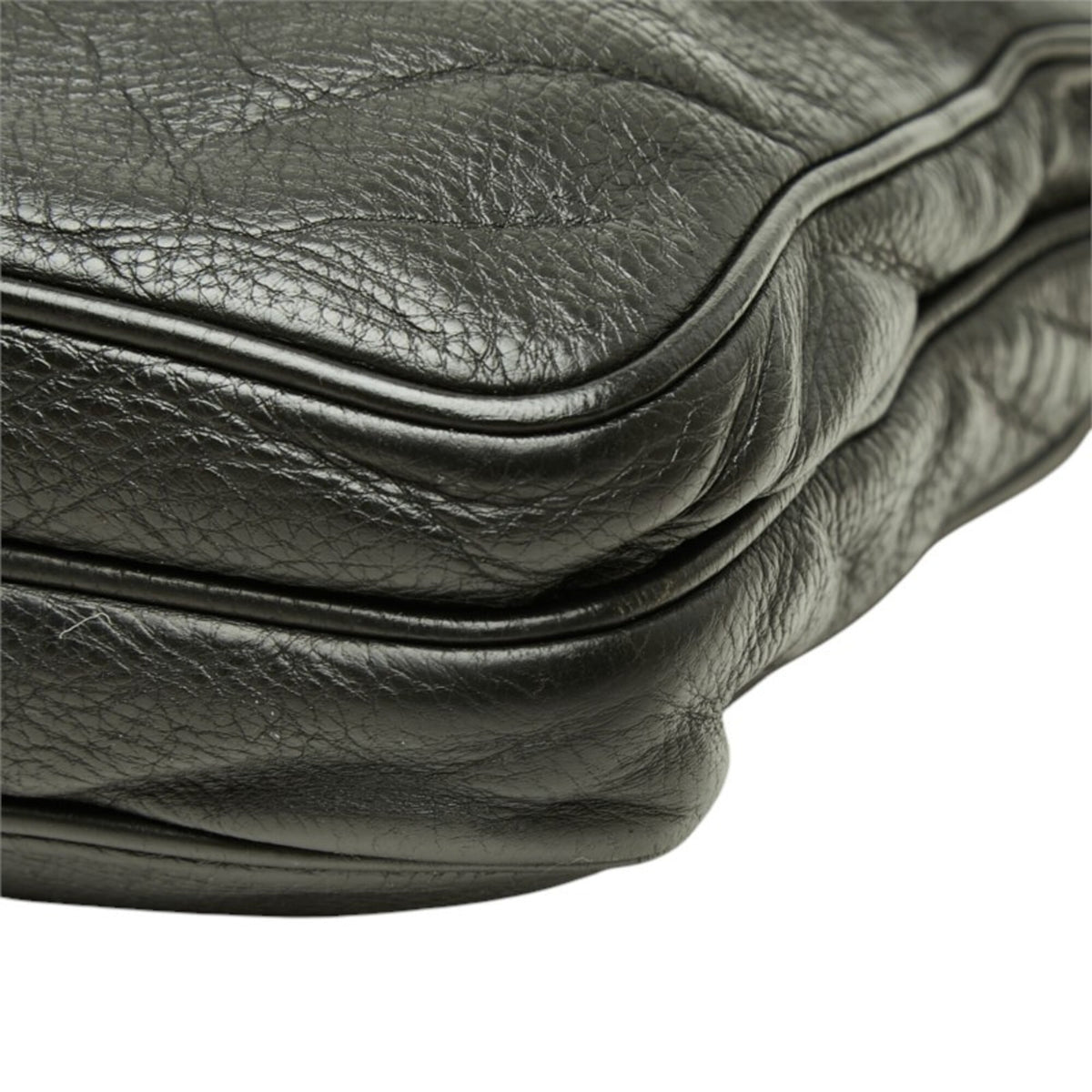 Prada Black Leather Shoulder Bag (Pre-Owned)