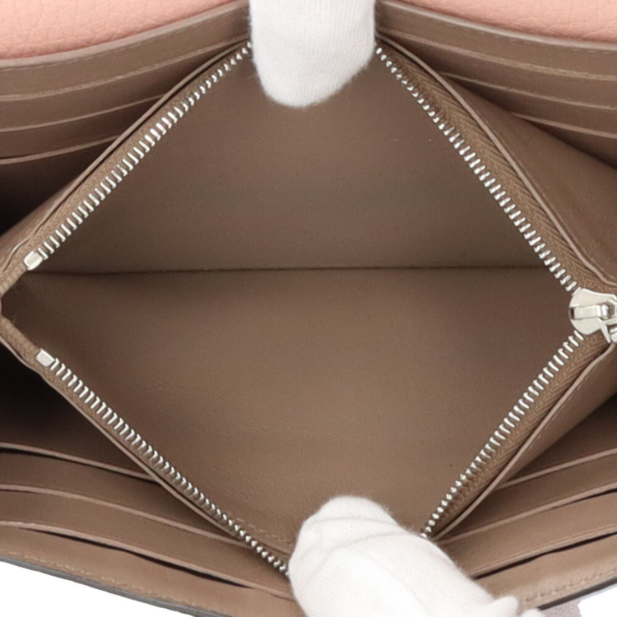 Louis Vuitton Galle Magnolia Or Pink Leather Coin Purse/Coin Case (Pre-Owned)