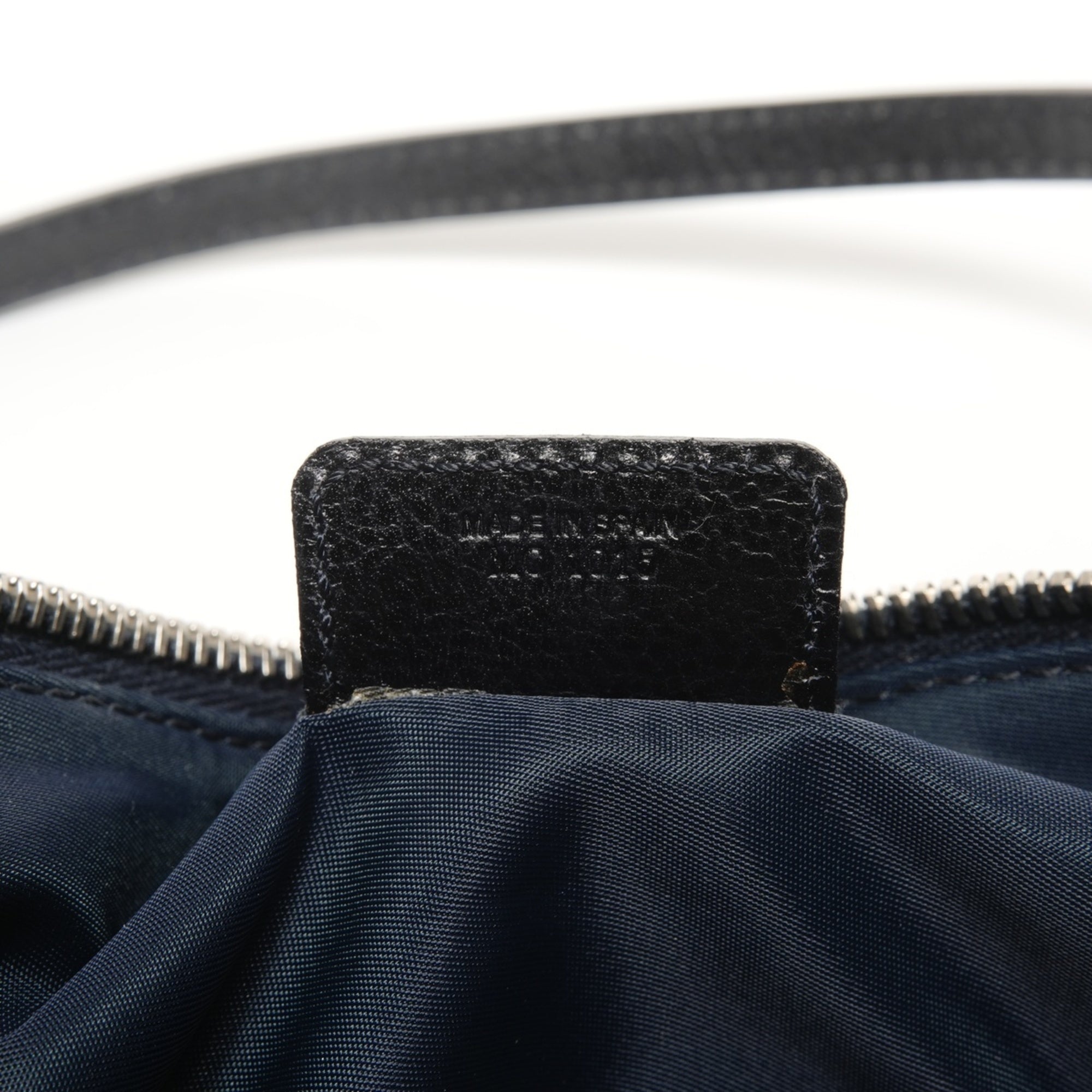 Christian Dior Navy Saddle Bag Shoulder Bag (Pre-Owned)