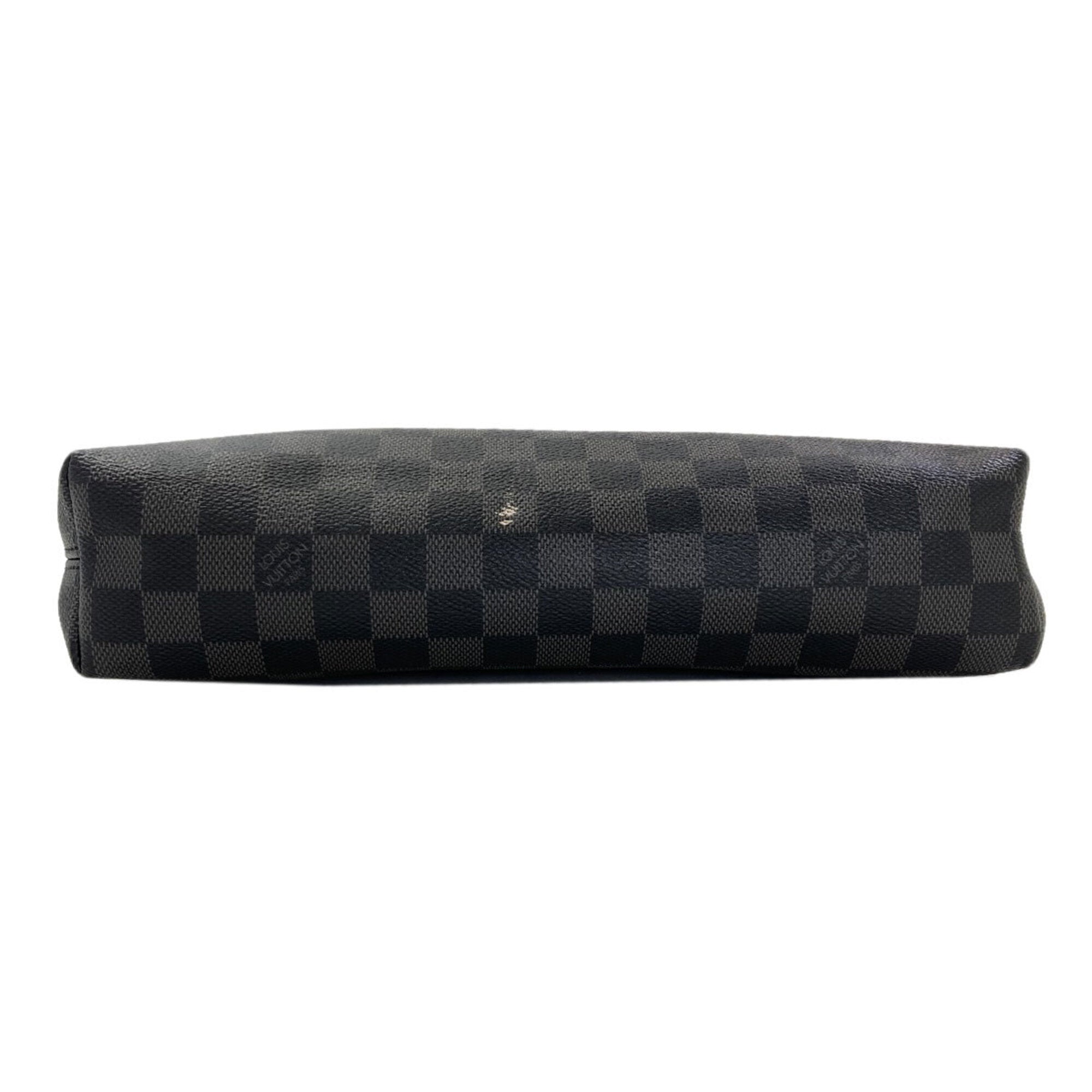 Louis Vuitton Damier Graphite Damier Graphite Damier Canvas Shoulder Bag (Pre-Owned)