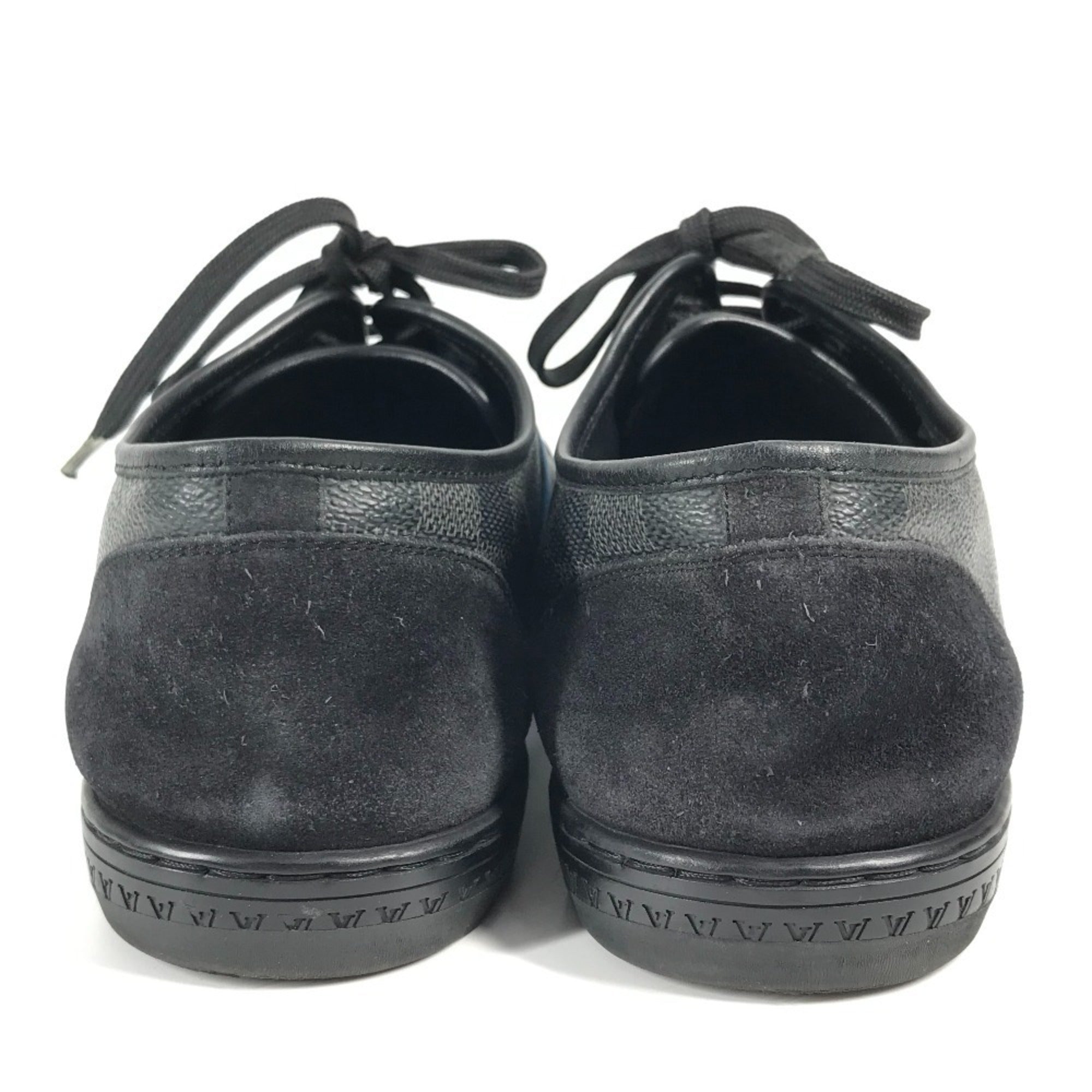 Louis Vuitton Black Blue Sneakers (Pre-Owned)