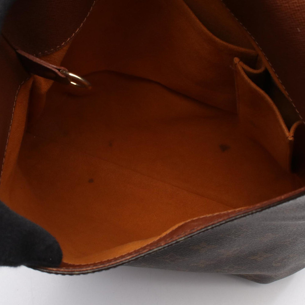 Louis Vuitton Brown Monogram Leather Shoulder Bag (Pre-Owned)