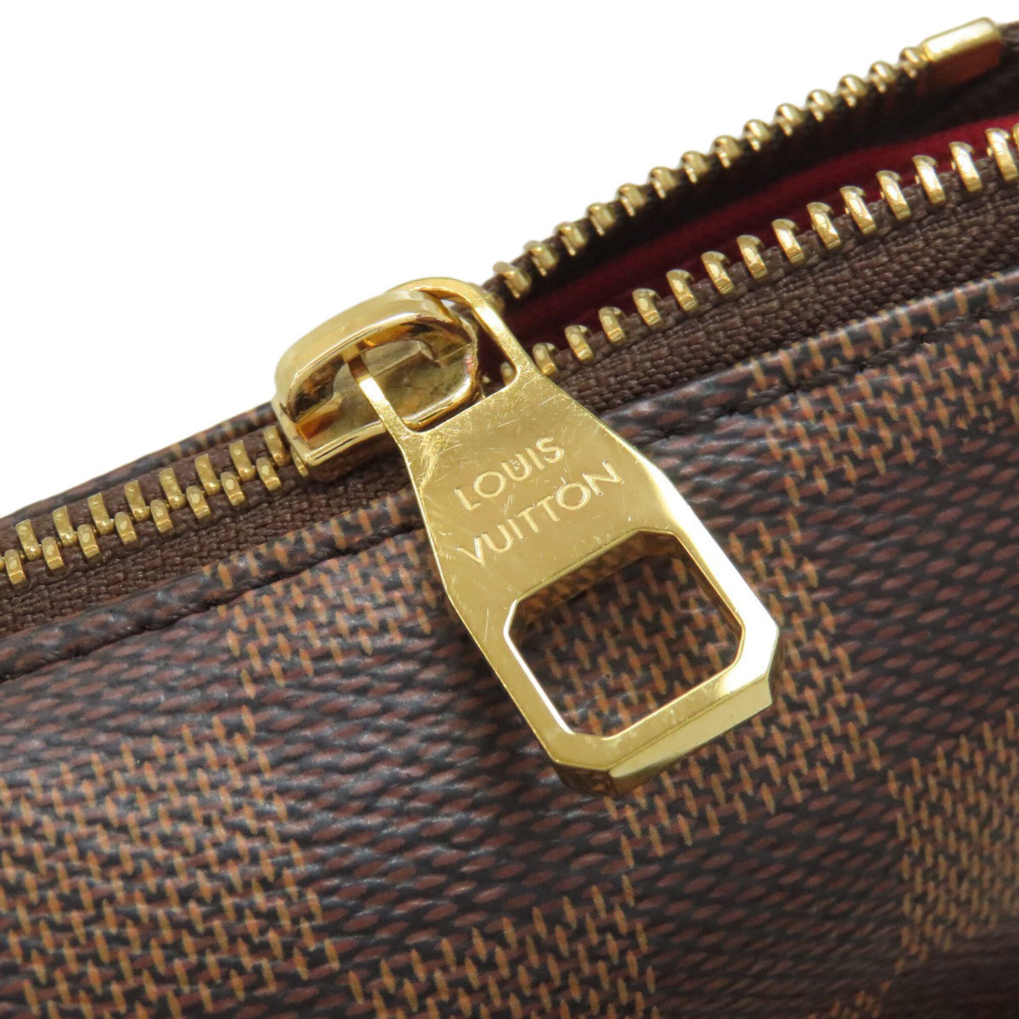 Louis Vuitton Damier Damier Canvas Ebene Damier Canvas Tote Bag (Pre-Owned)