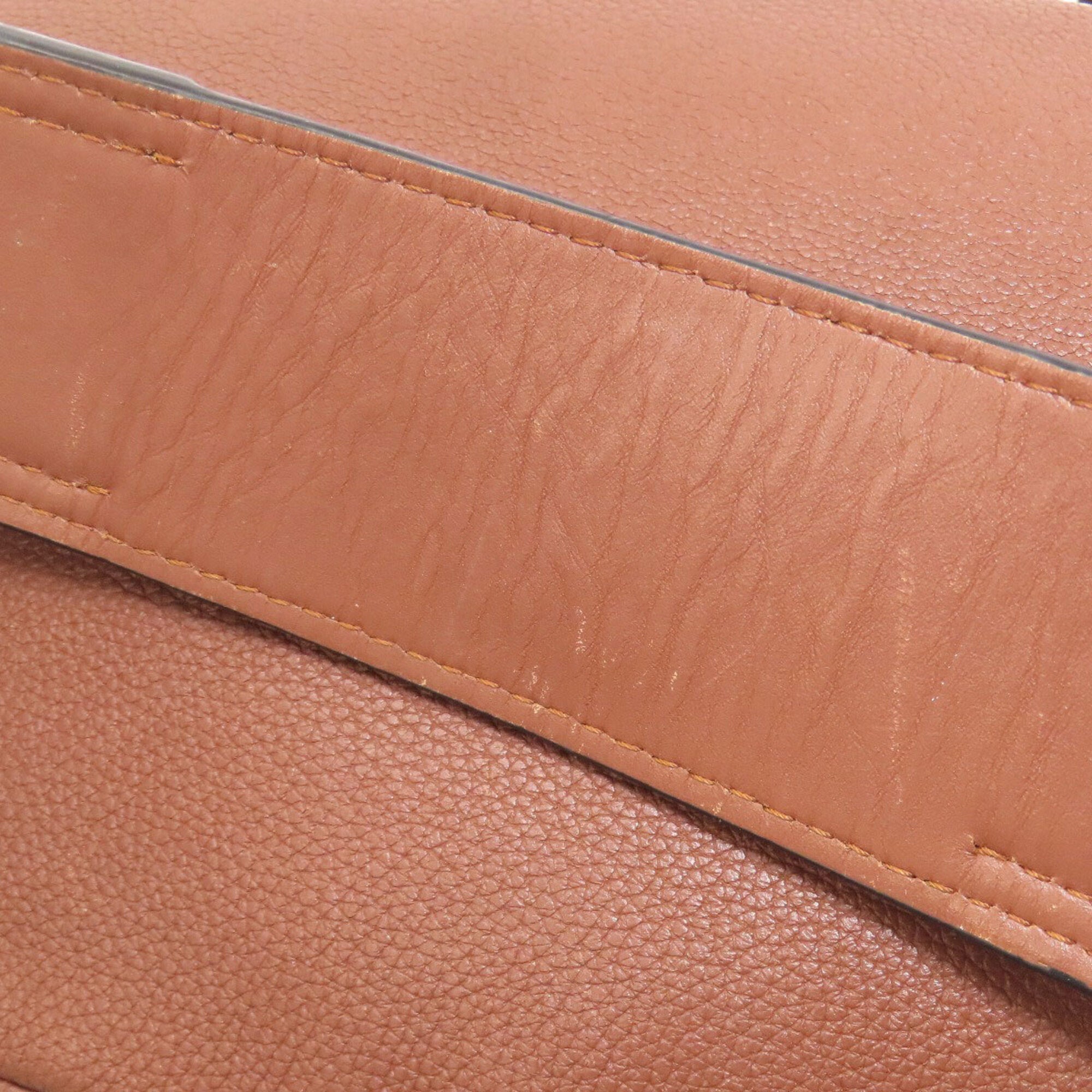 Loewe Brown Leather Shoulder Bag (Pre-Owned)