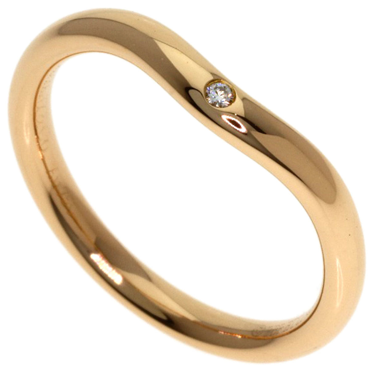 Tiffany Pink Gold (18K) Band Ring (Pre-Owned)
