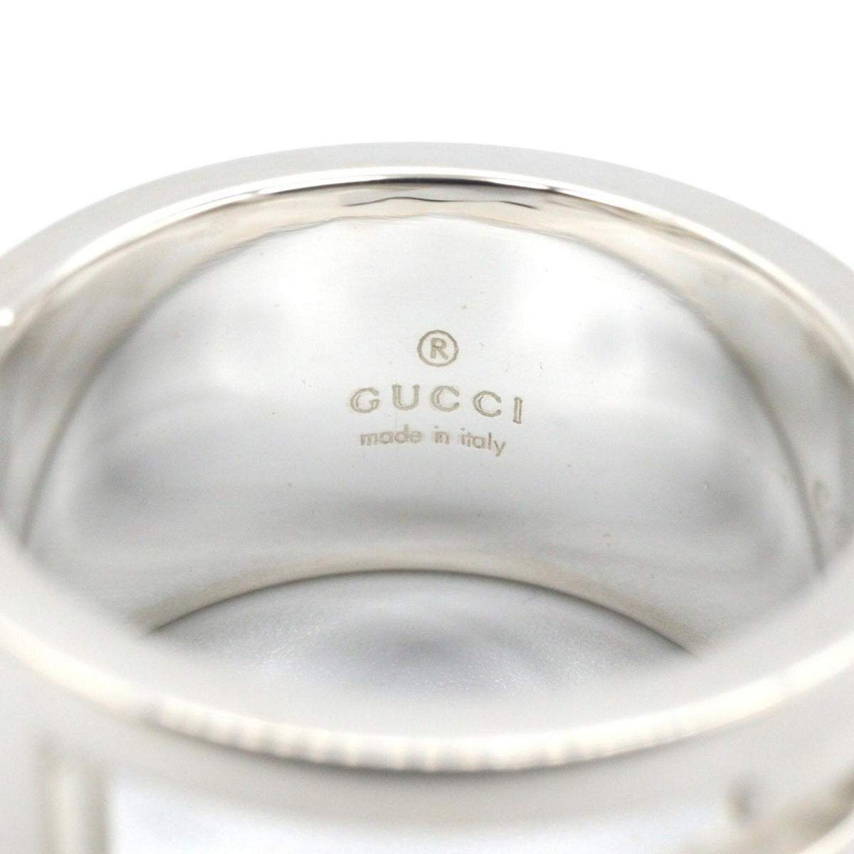 Gucci Silver Silver 925 Band Ring (Pre-Owned)