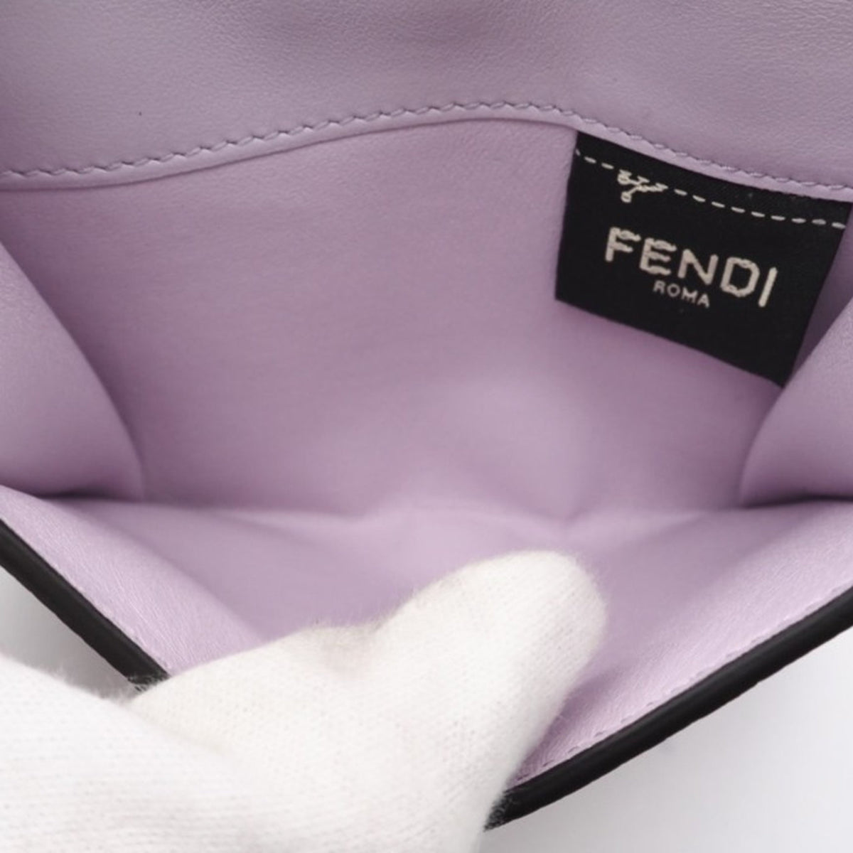 Fendi Pink Leather Wallet (Bi-Fold) (Pre-Owned)