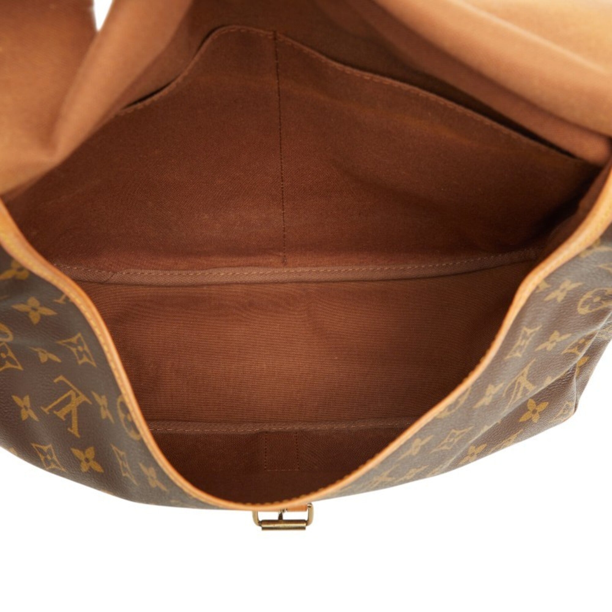 Louis Vuitton Brown Pvc Leather Shoulder Bag (Pre-Owned)