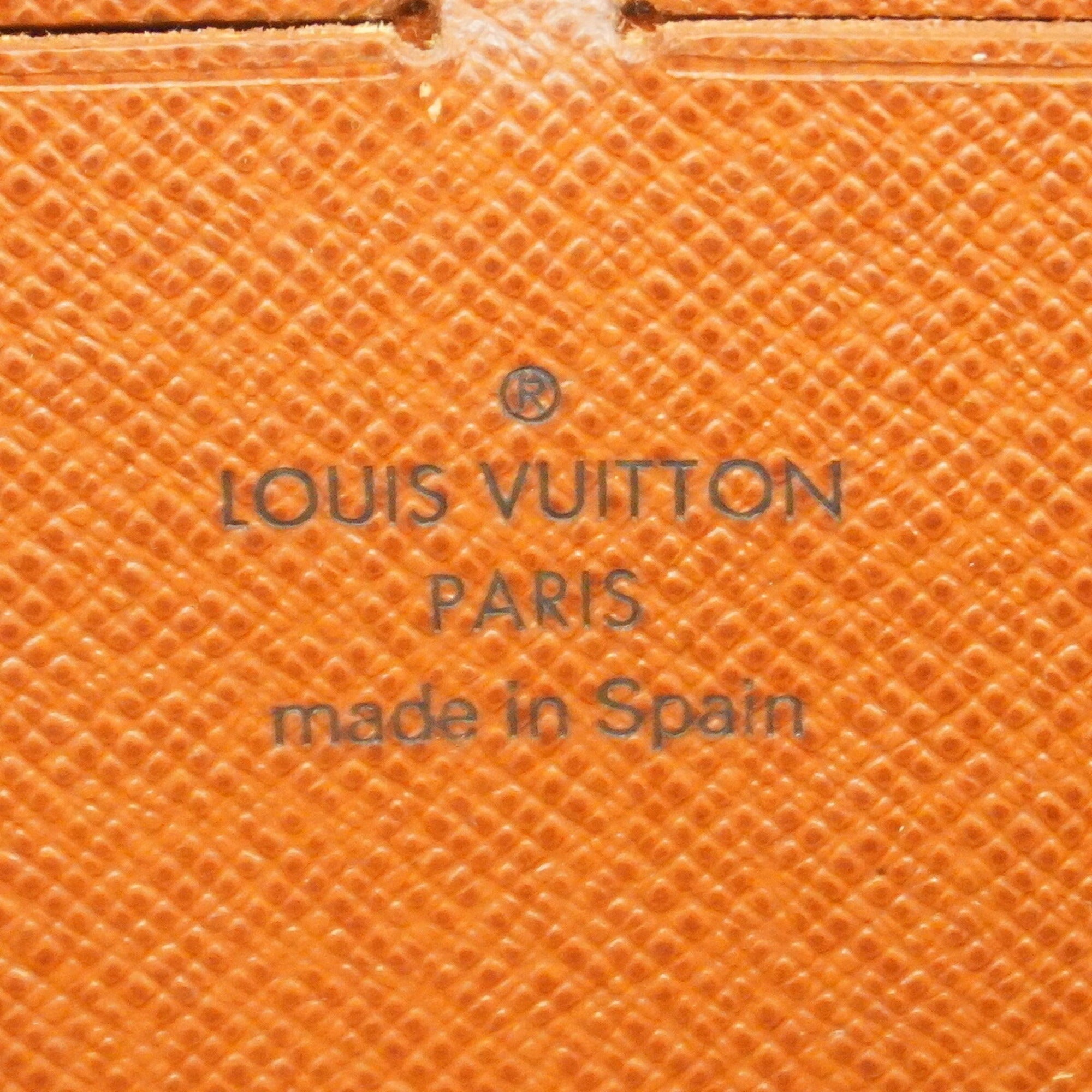 Louis Vuitton Brown Long Wallet (Bi-Fold) (Pre-Owned)