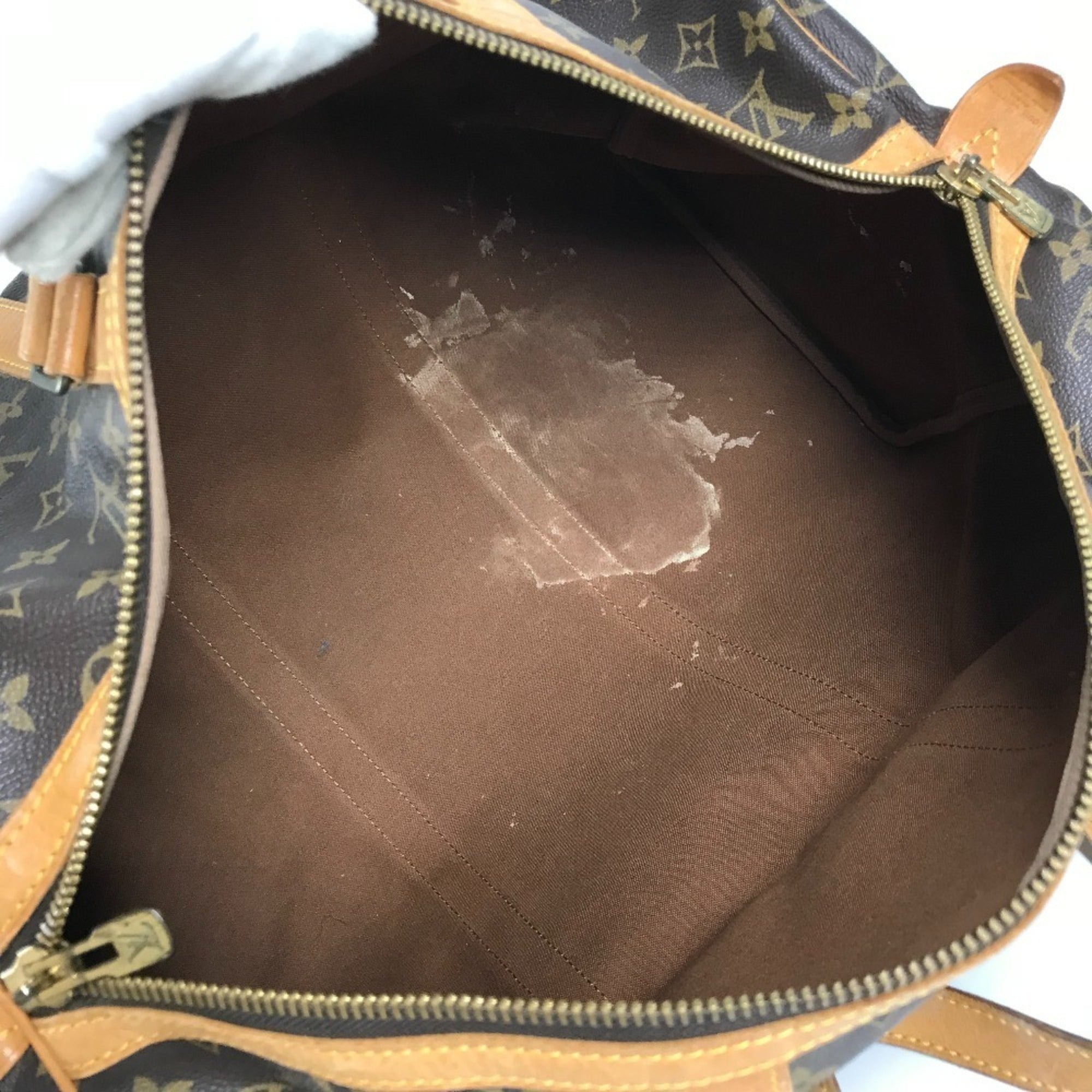 Louis Vuitton Brown Monogram Canvas Boston Bag Handbag (Pre-Owned)