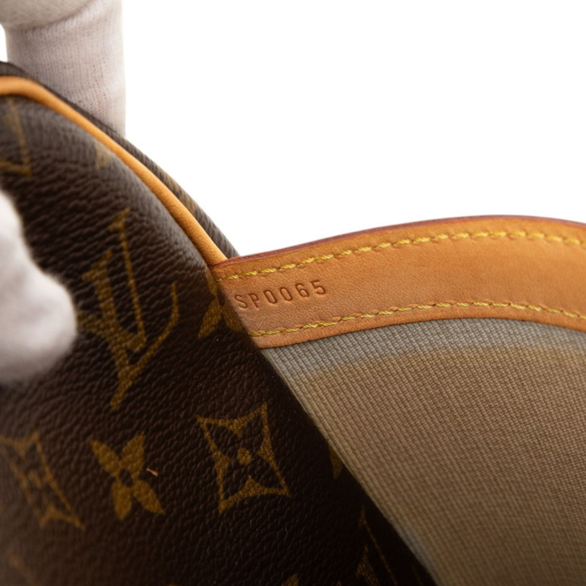 Louis Vuitton Brown Pvc Leather Shoulder Bag (Pre-Owned)