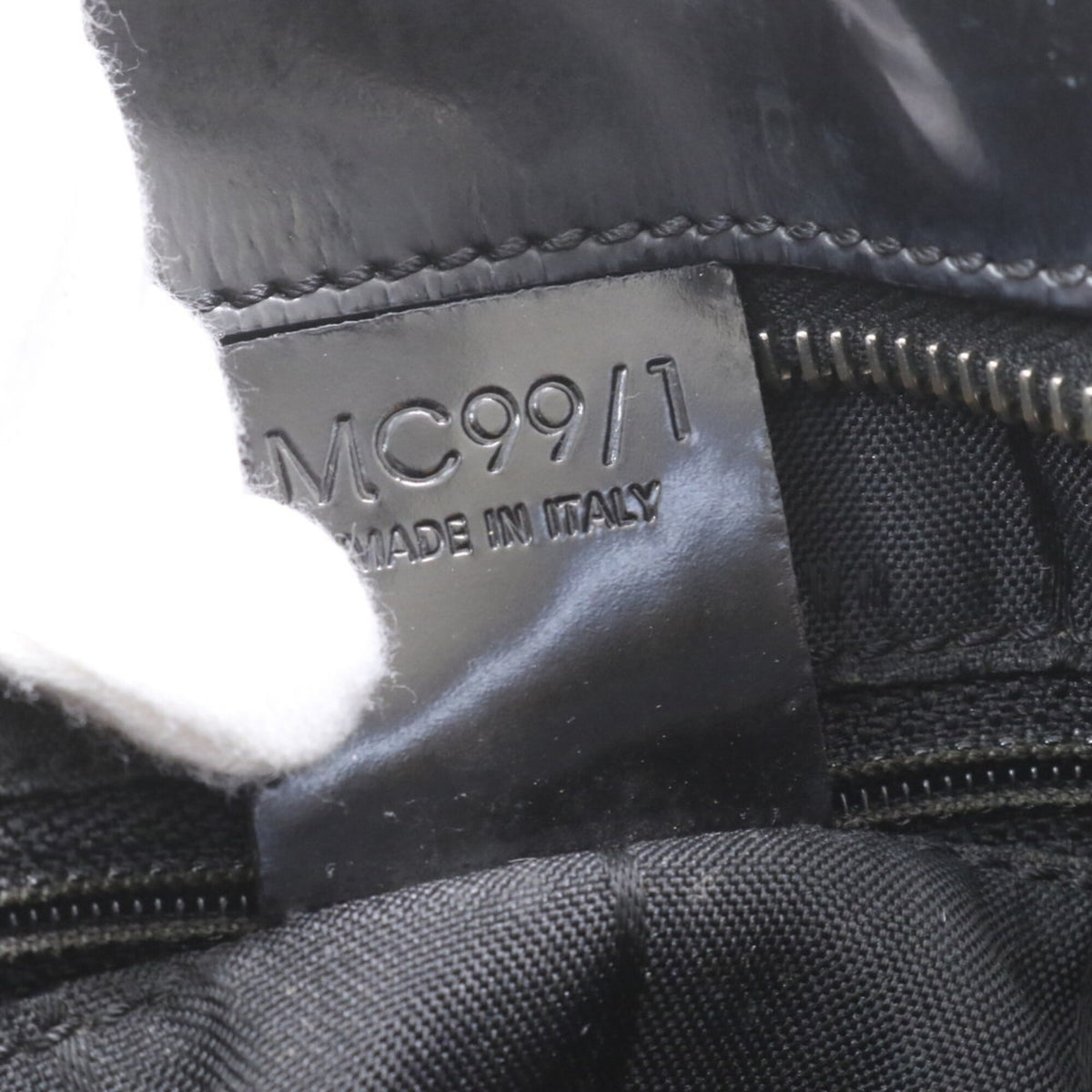 Celine Black Silver Leather Shoulder Bag Tote Bag (Pre-Owned)