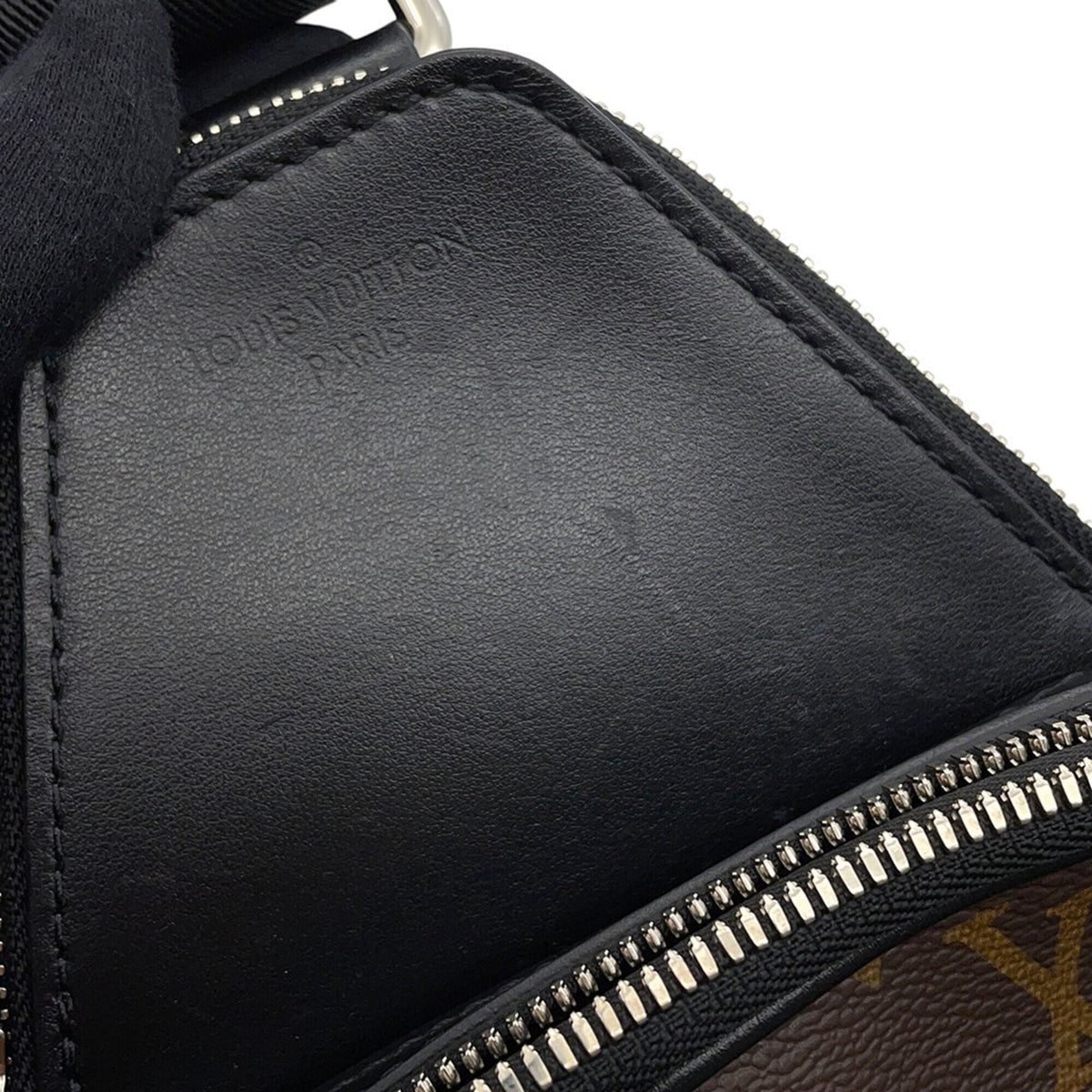 Louis Vuitton Monogram Macassar Black Monogram Macassar Noir Shoulder Bag Sling Bag (Pre-Owned)
