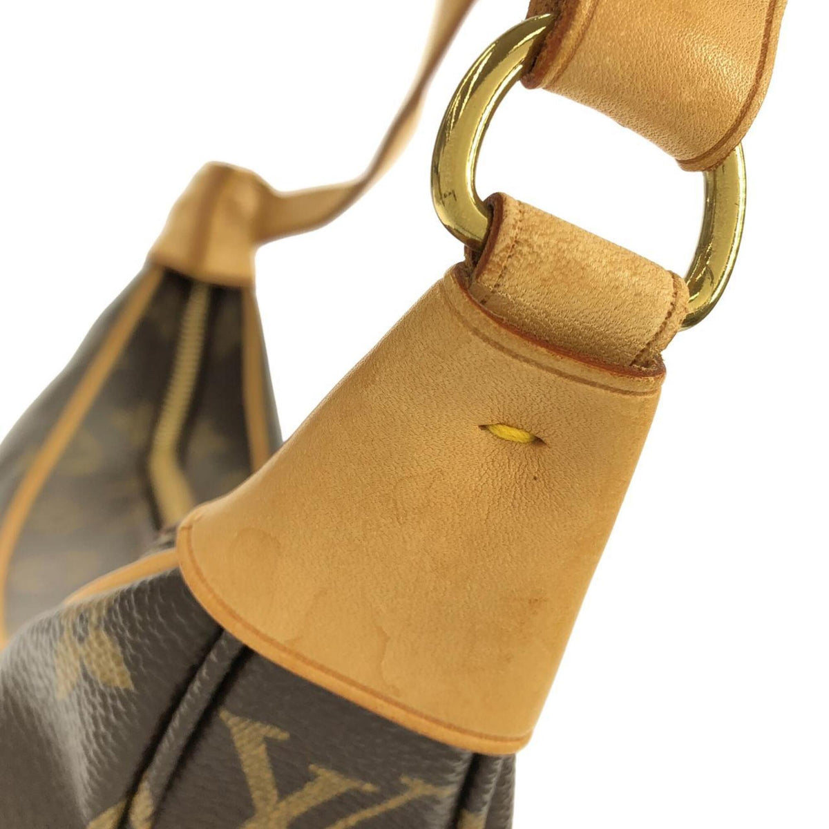 Louis Vuitton Marron Coated Canvas Shoulder Bag (Pre-Owned)