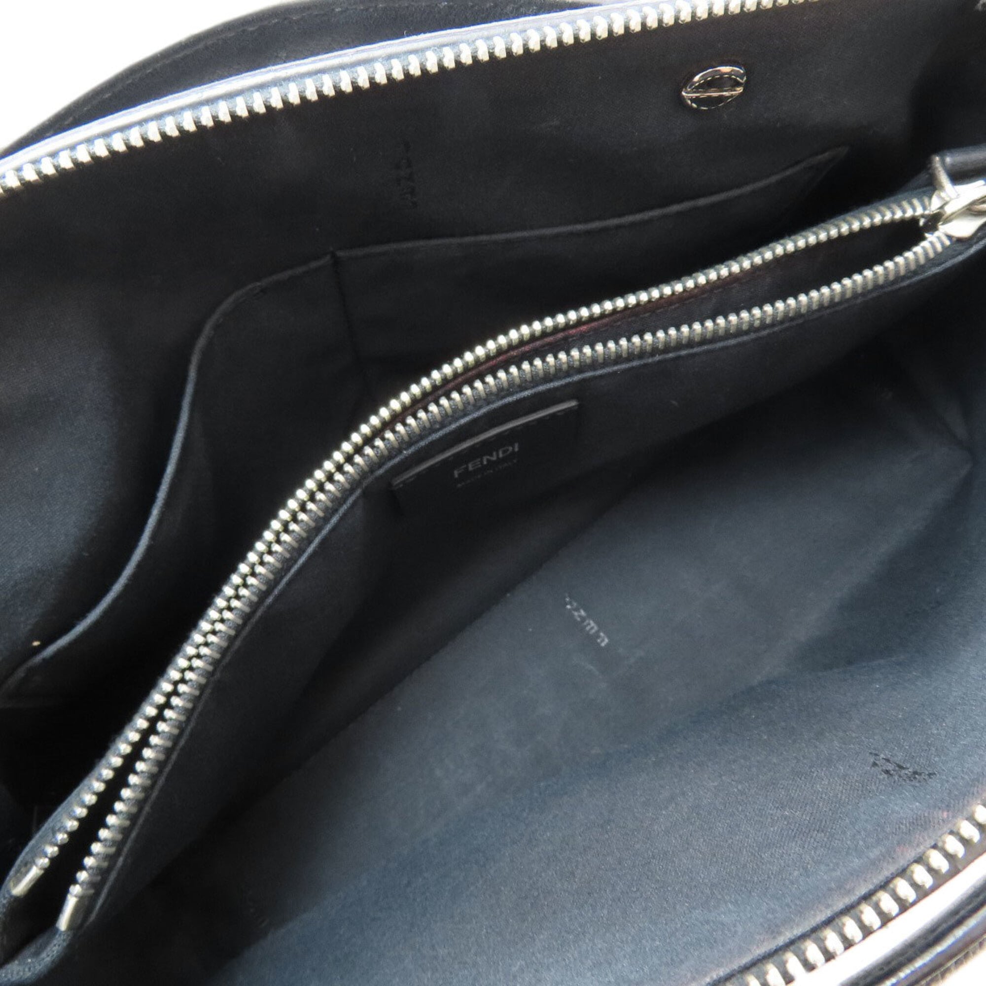 Fendi Black Leather Handbag (Pre-Owned)